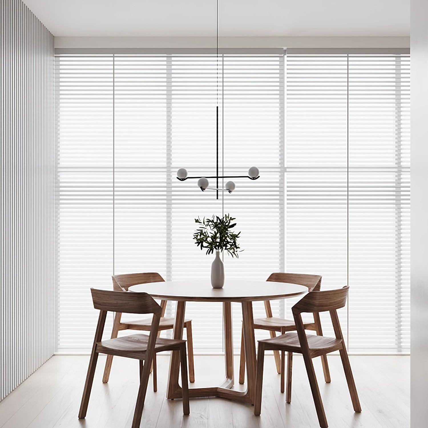 Fayno White Globe Chandelier - Letslighting