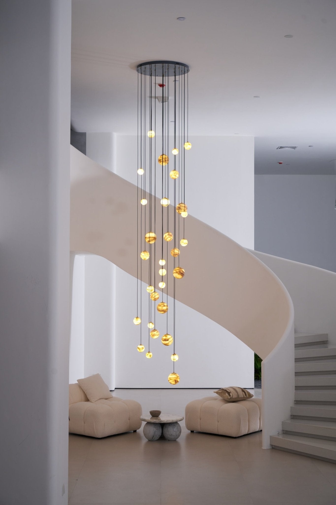 Sultana Alabaster Cluster Chandelier - Letslighting