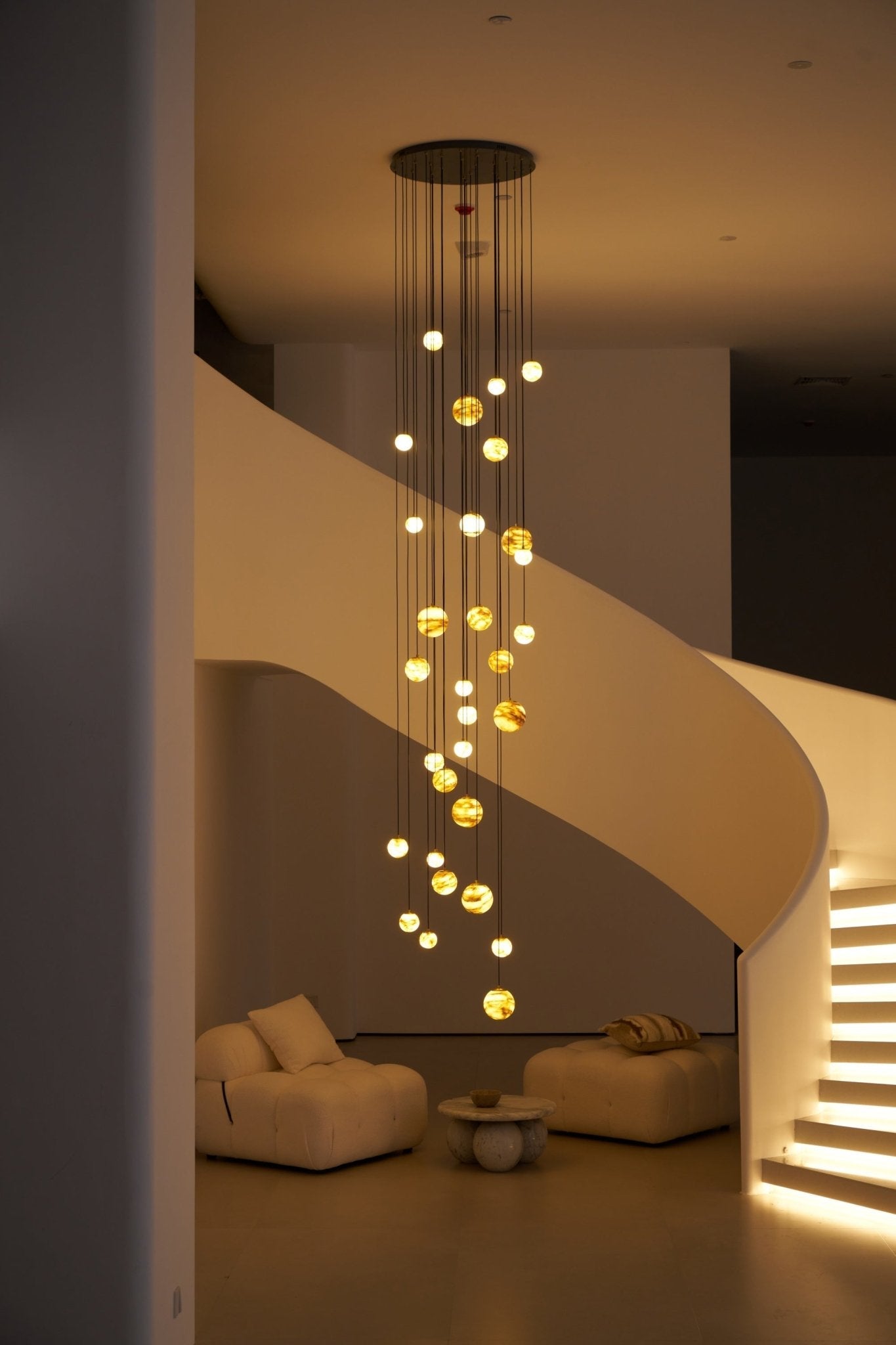 Sultana Alabaster Cluster Chandelier - Letslighting