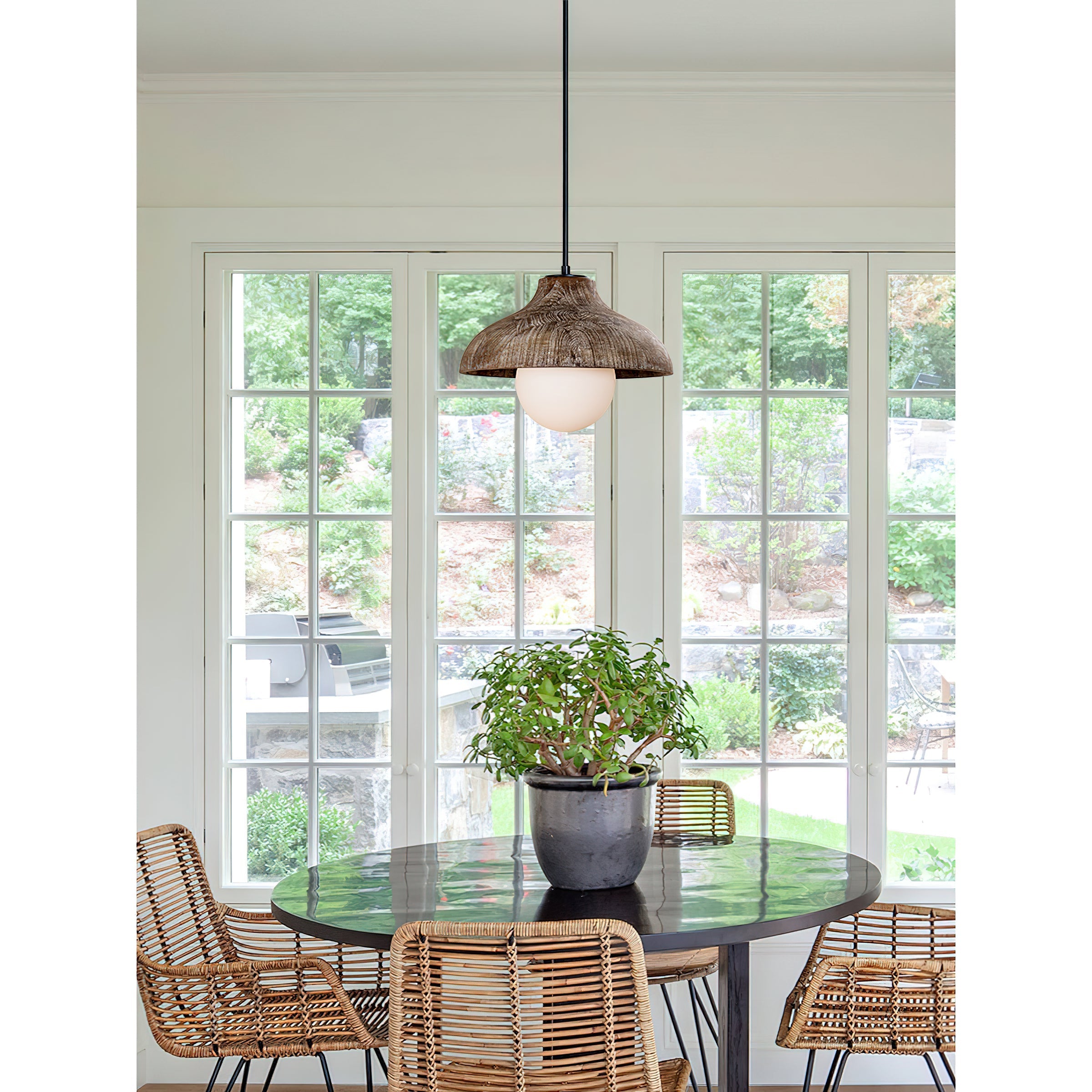 Culirir Modern Minimalist Resin Glass Pendant Lamp - Letslighting