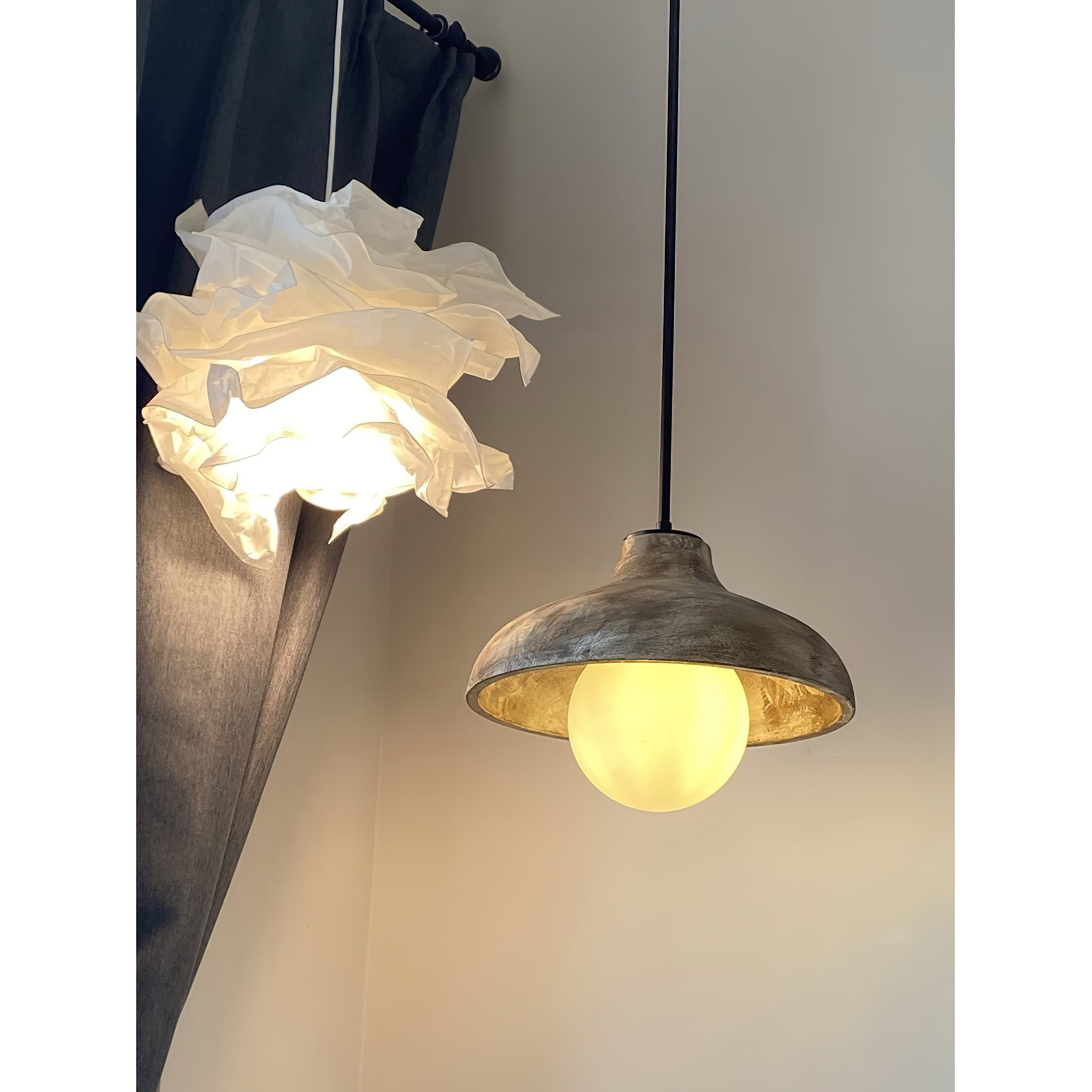 Culirir Modern Minimalist Resin Glass Pendant Lamp - Letslighting