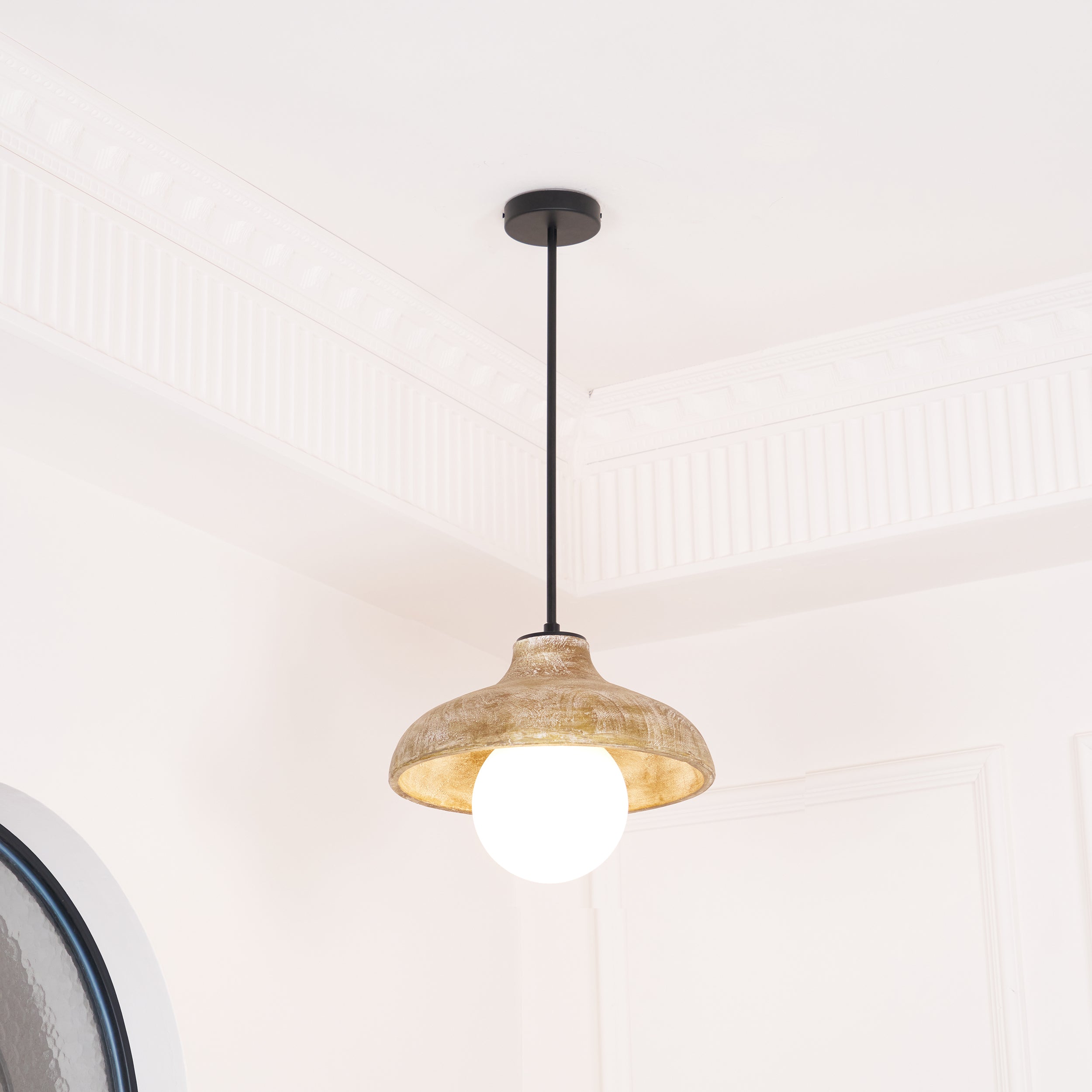 Culirir Modern Minimalist Resin Glass Pendant Lamp - Letslighting