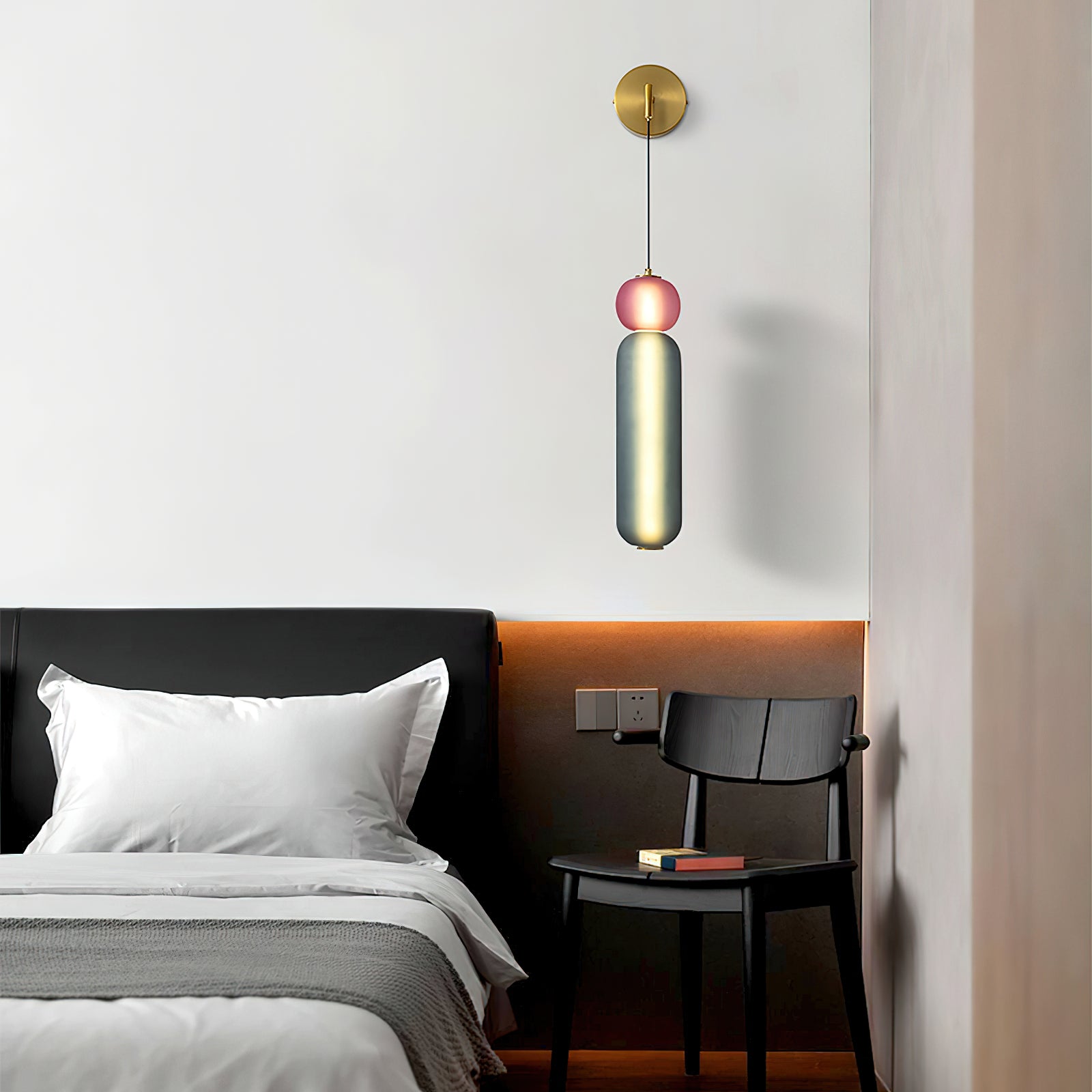 Eurtalia Modern Minimalist Glass Wall Lamp - Letslighting