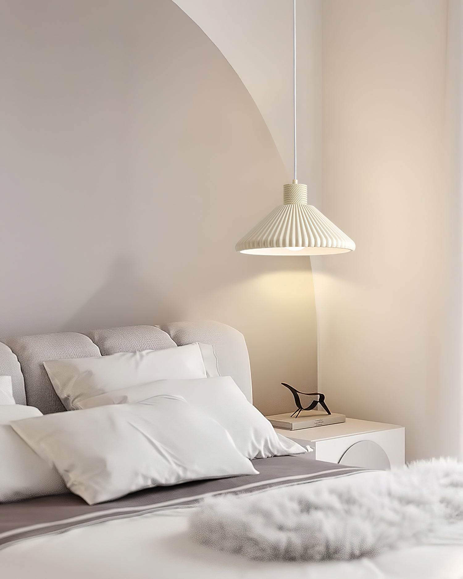 Surora Pendant Lamp Pleated - Letslighting