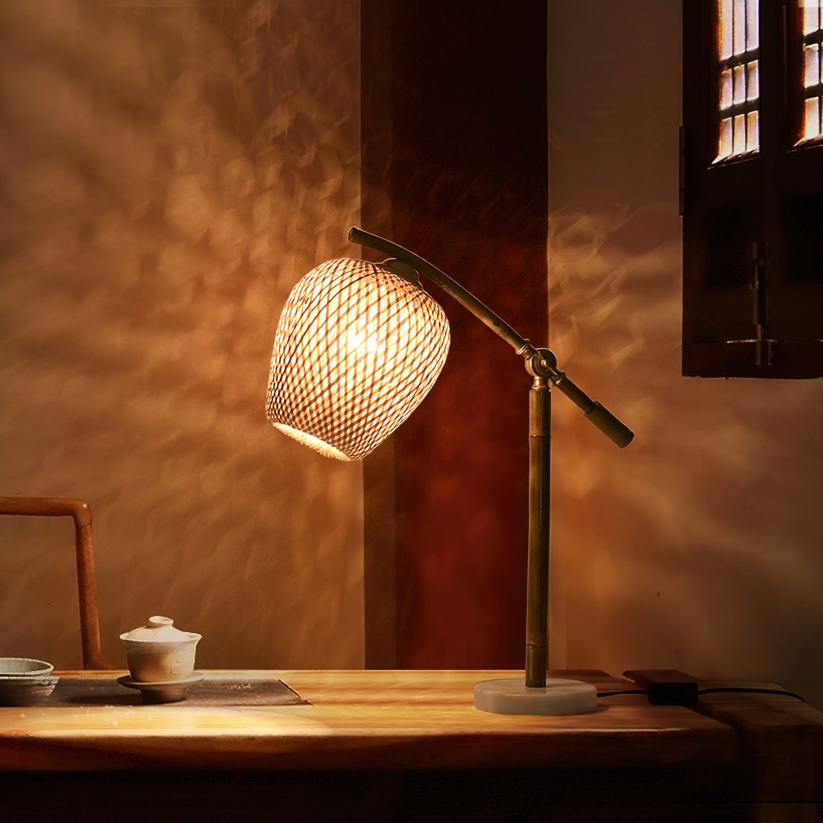 Net Bamboo Zen Table Lamp - Letslighting