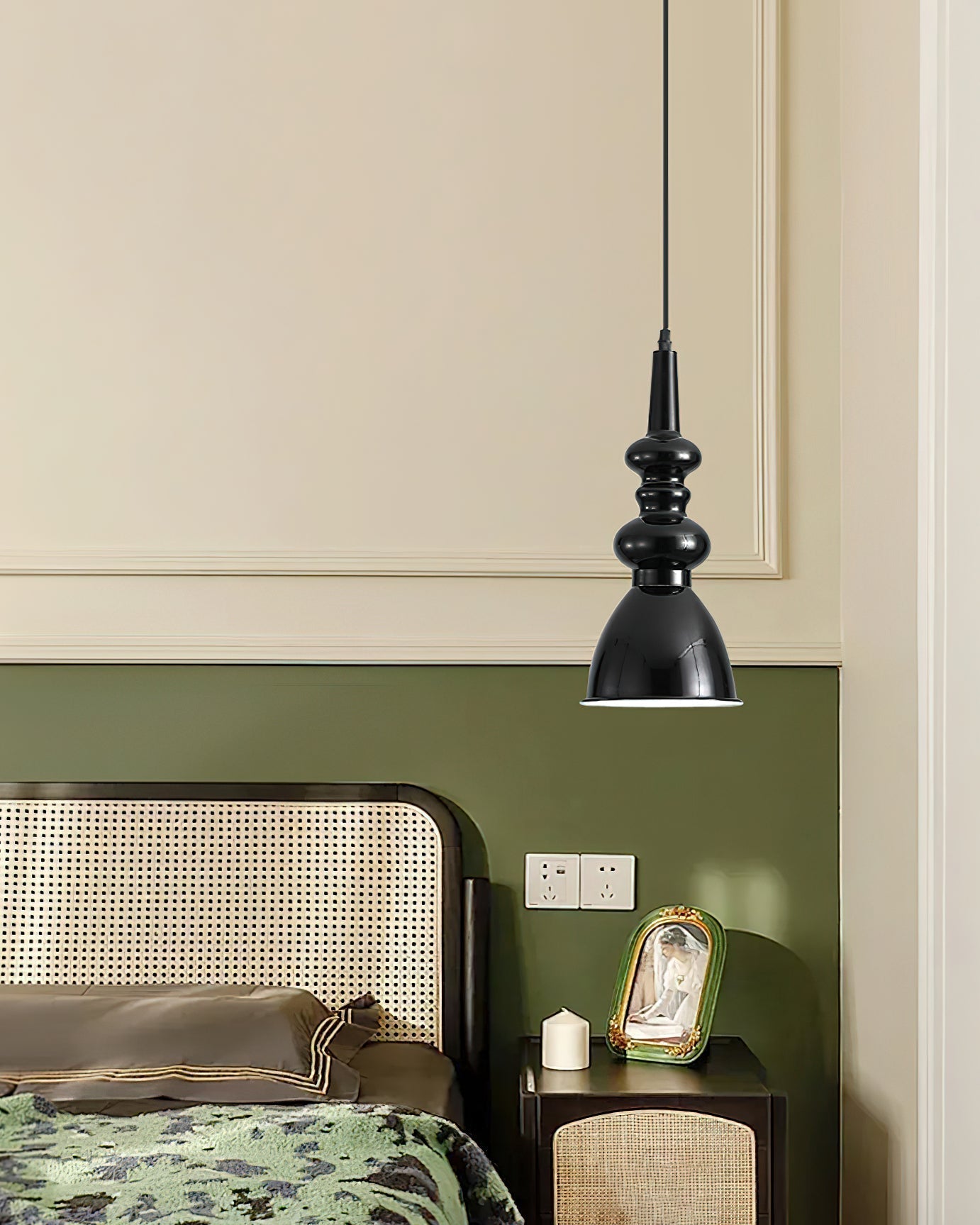 Aurvaror Nordic Art Noir Pendant Light - Letslighting