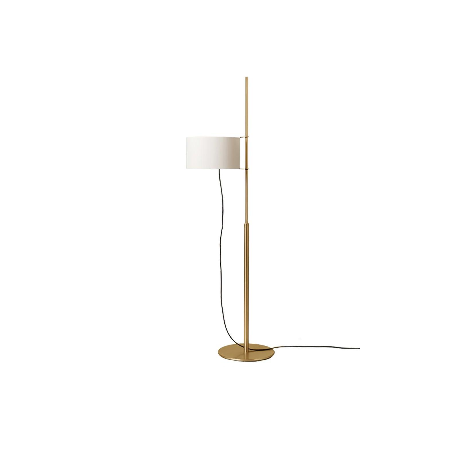 Terenzo Wood Fabric Floor Lamp - Letslighting