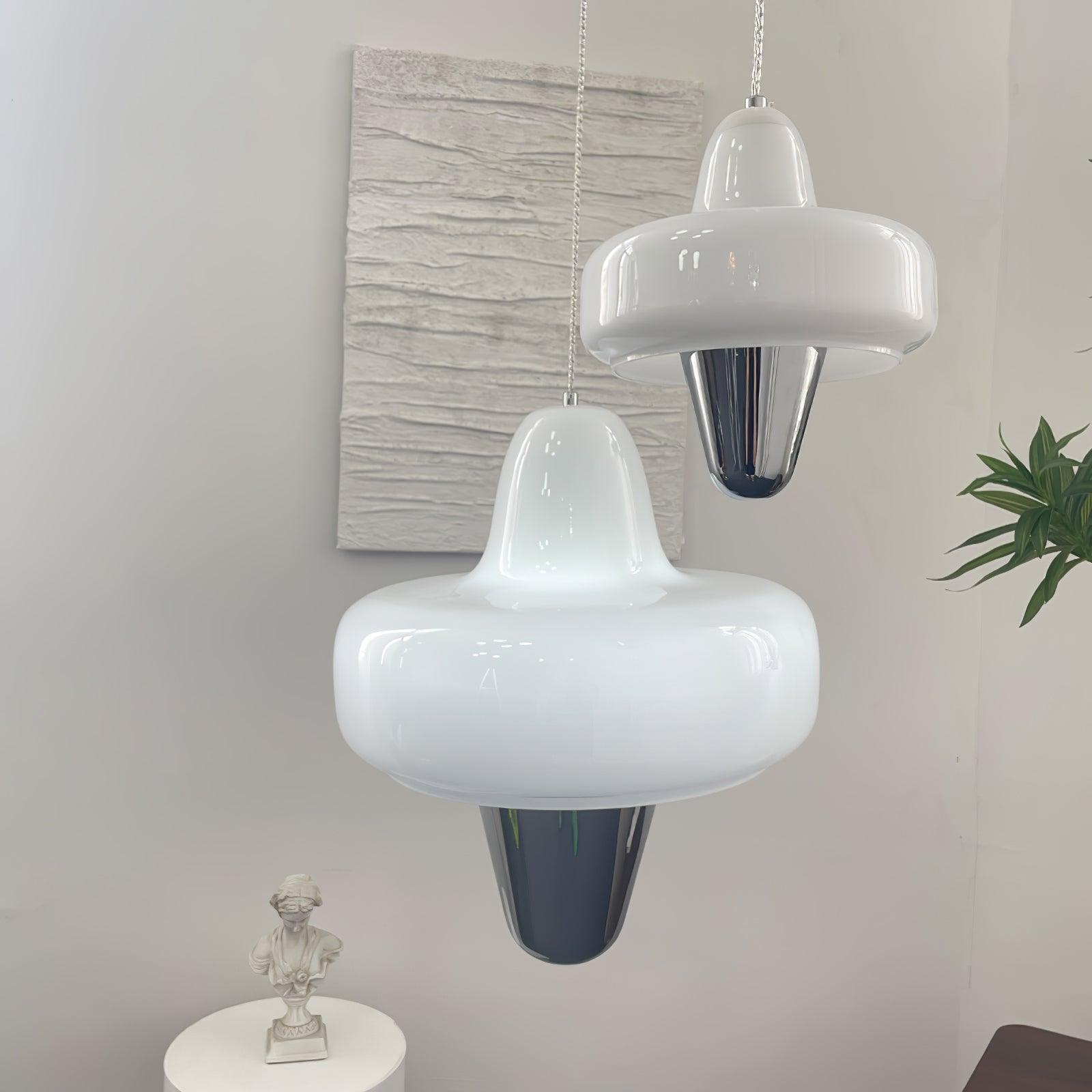 Nuvia Minimalist Glass Pendant Lamp - Letslighting