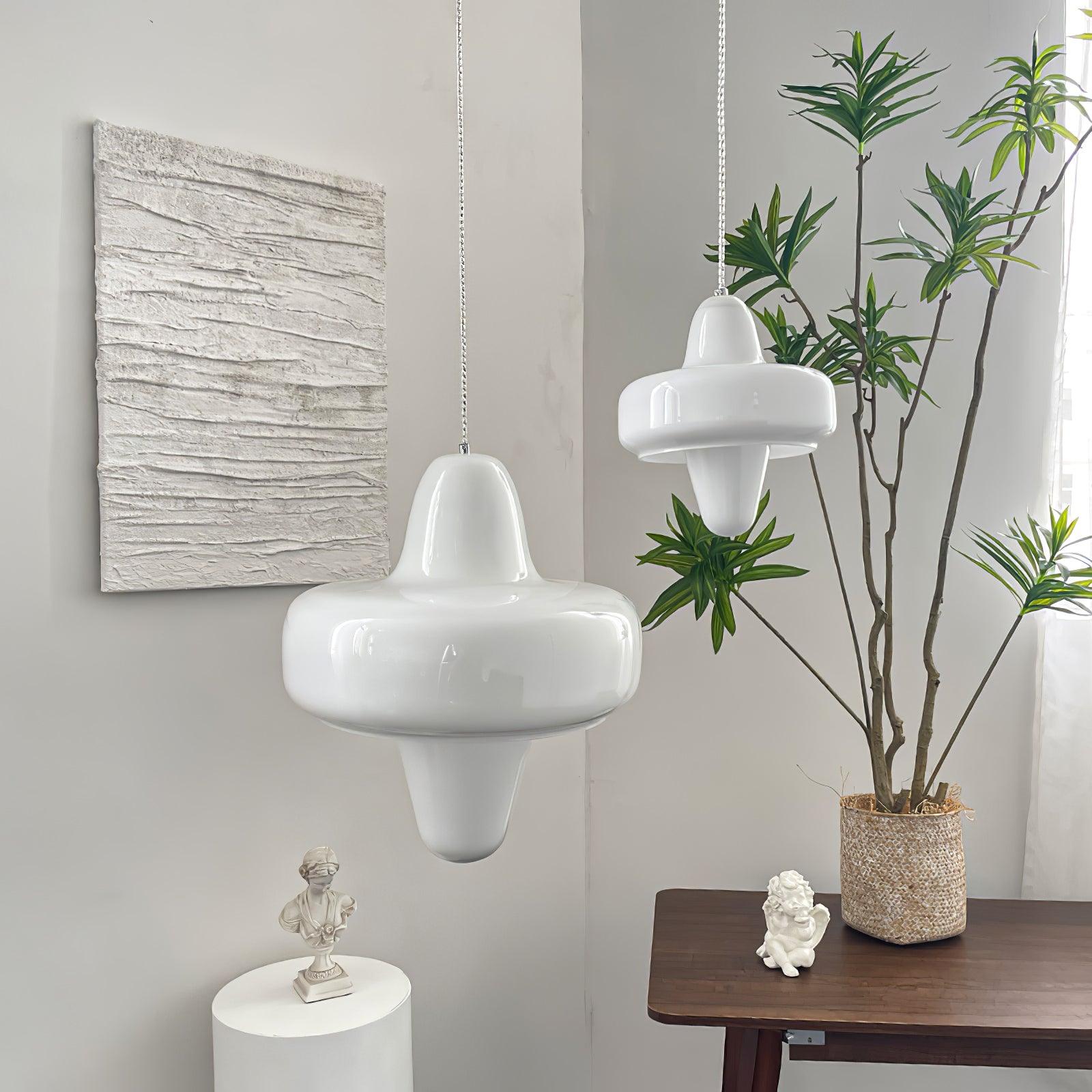 Nuvia Minimalist Glass Pendant Lamp - Letslighting