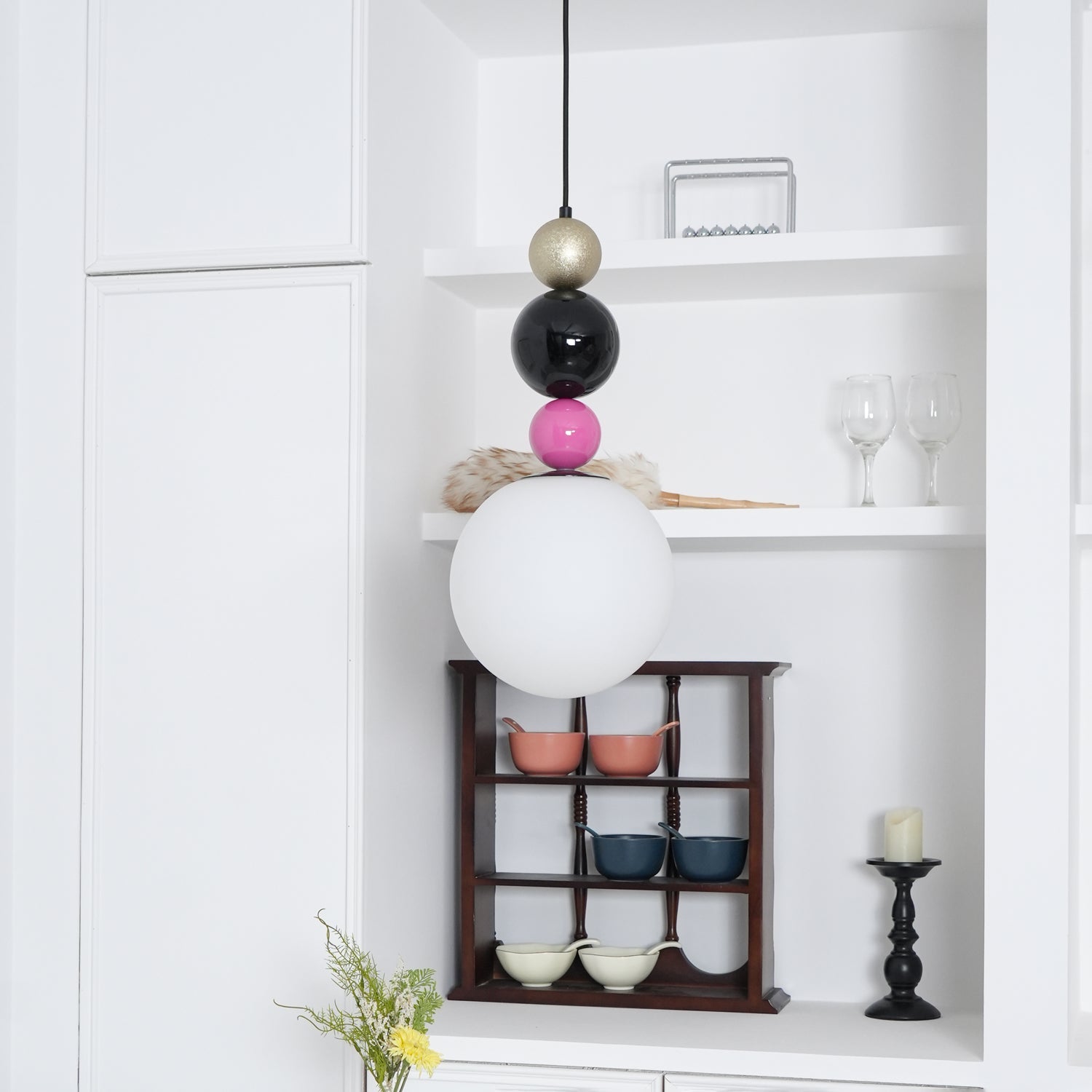 Candy Round Ball Pendant Light - Letslighting