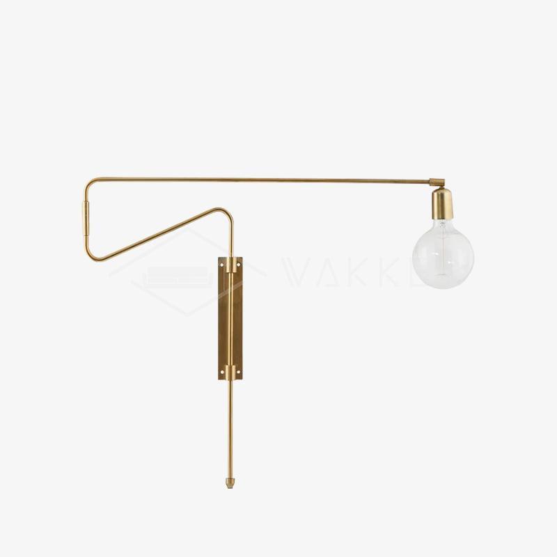 Elsoreth Modern Minimalist Swing Wall Lamp - Letslighting
