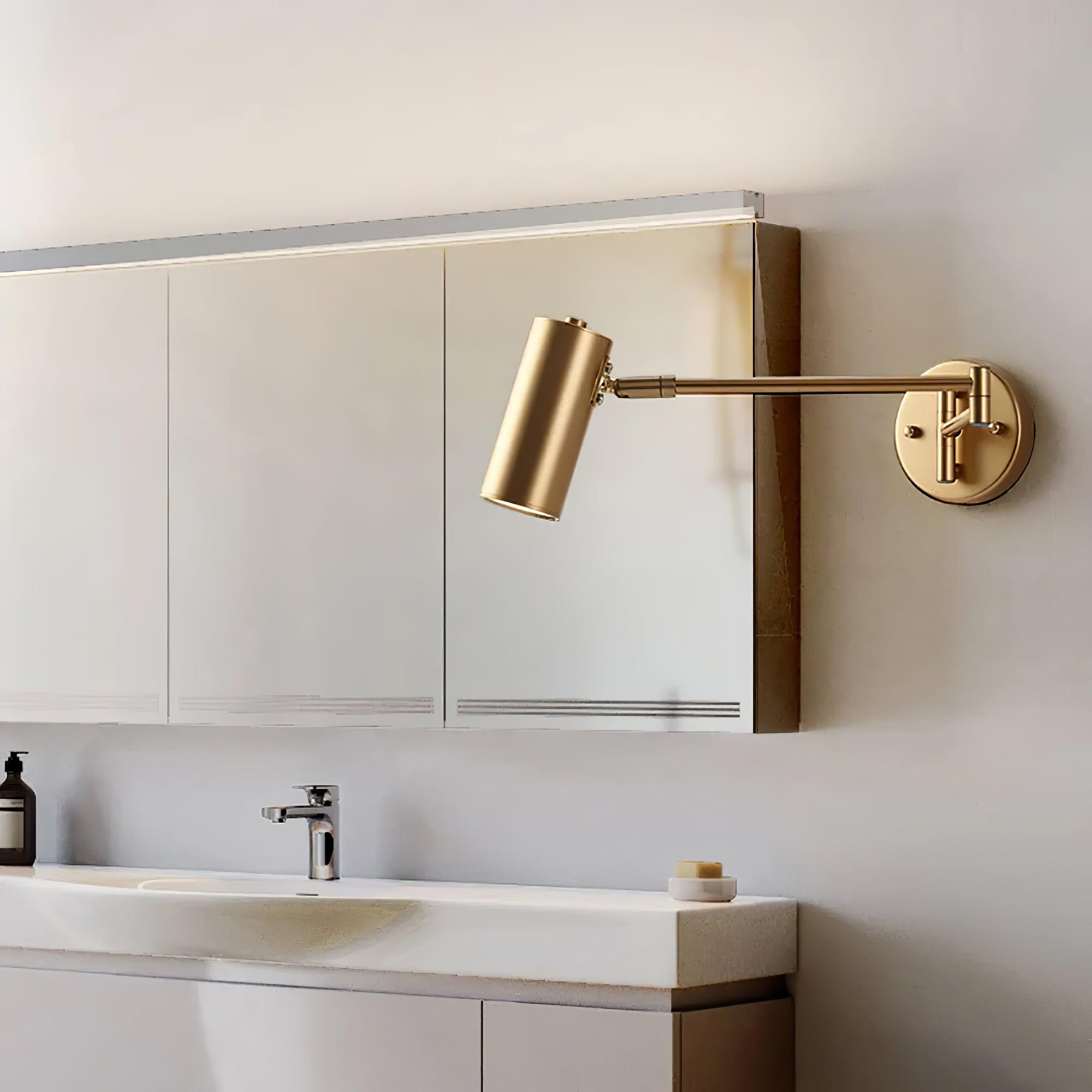 Ray Adjustable Swing Arm Wall Lamp