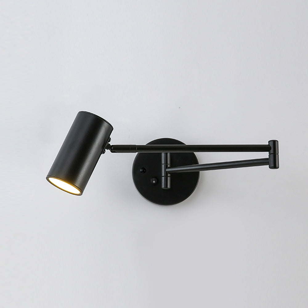 Ray Adjustable Swing Arm Wall Lamp