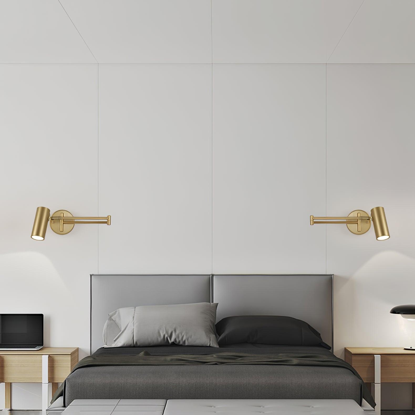 Ray Adjustable Swing Arm Wall Lamp