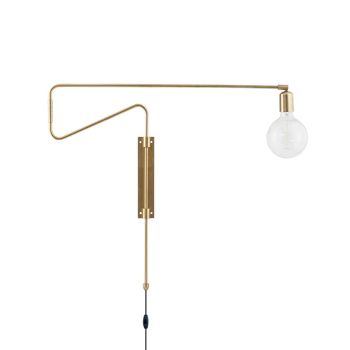 Elsoreth Modern Minimalist Swing Wall Lamp - Letslighting