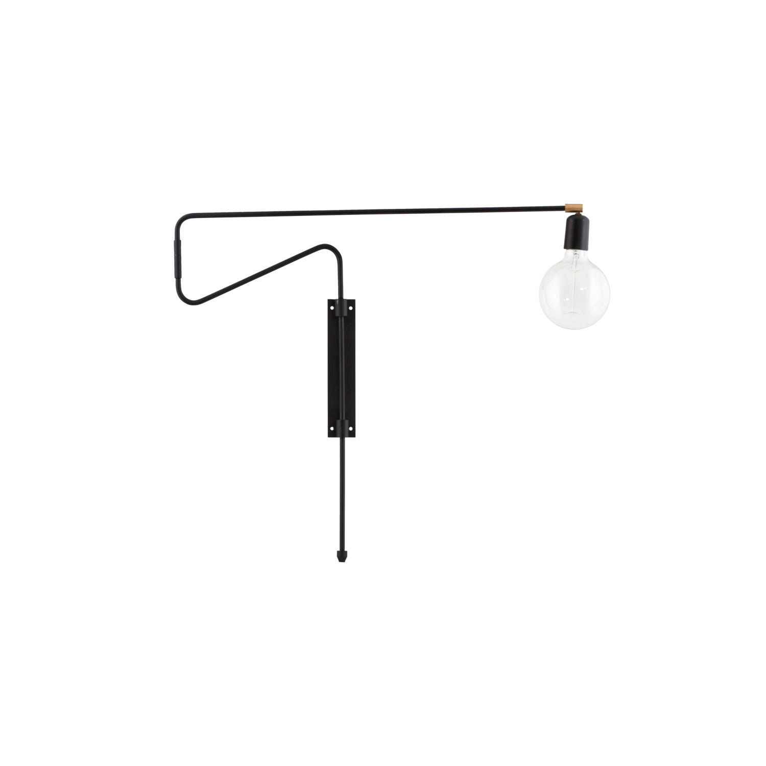 Elsoreth Modern Minimalist Swing Wall Lamp - Letslighting