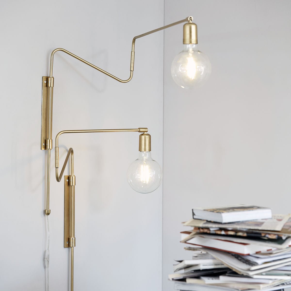 Elsoreth Modern Minimalist Swing Wall Lamp - Letslighting