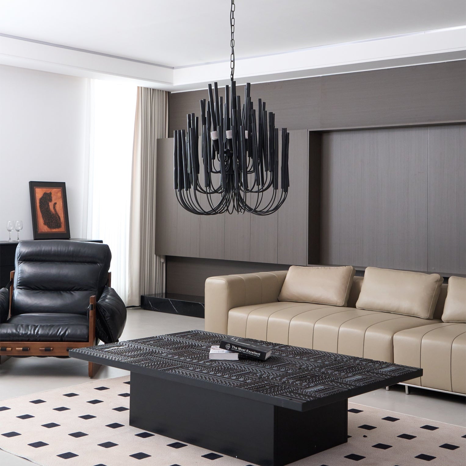 Nyphaiel Postmodern Luxury Wood Chandelier - Letslighting