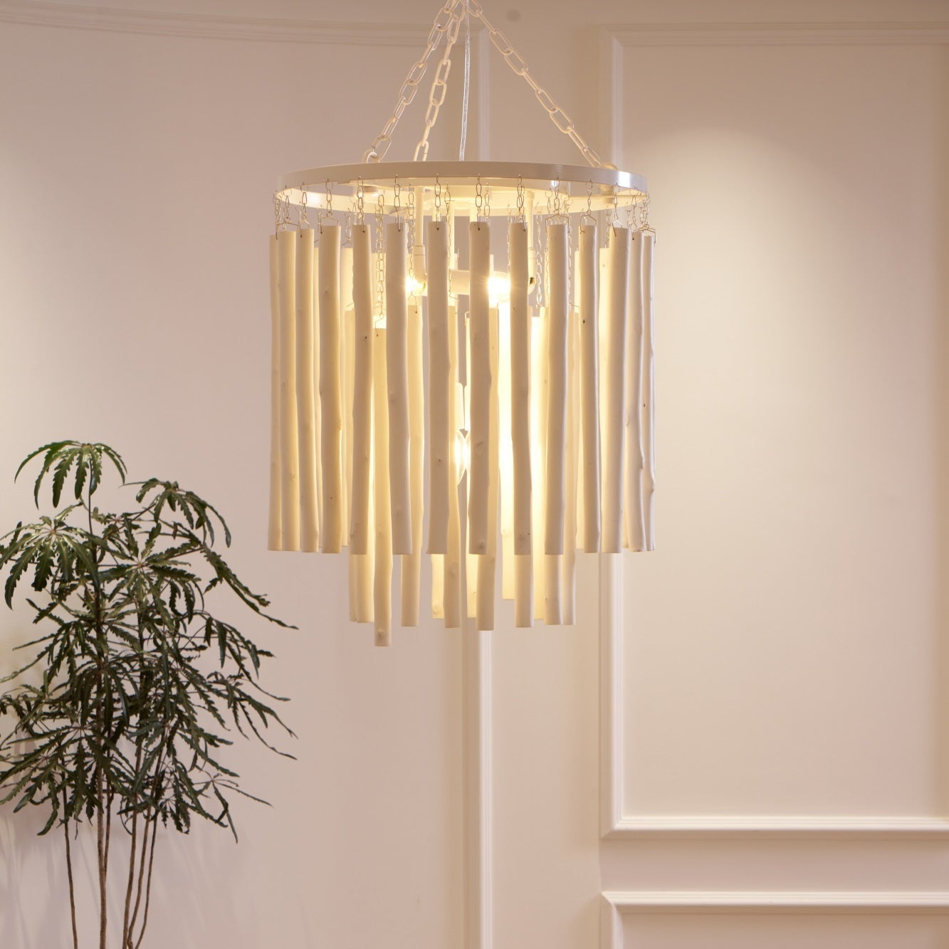 Nyphaiel Postmodern Luxury Wood Chandelier - Letslighting