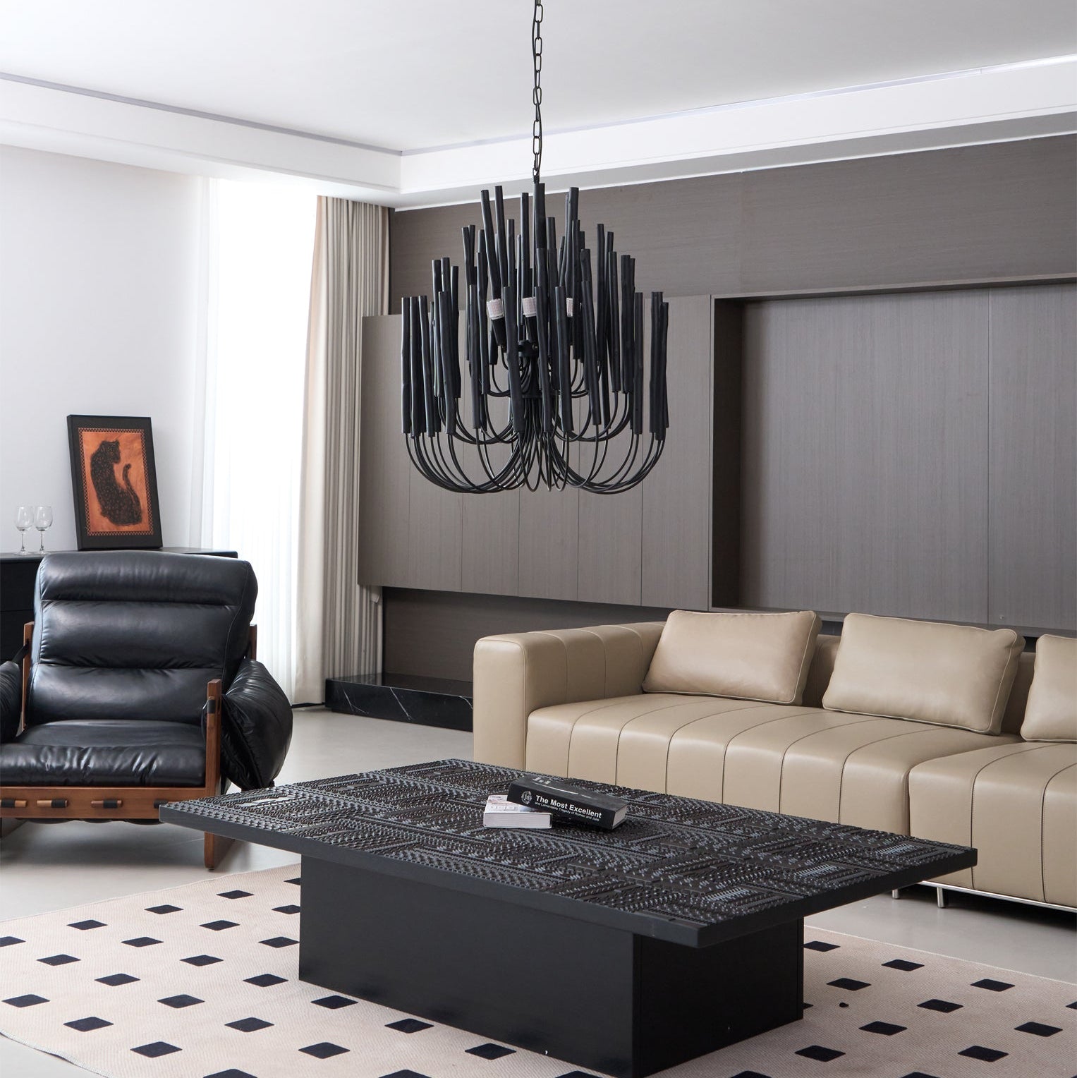 Nyphaiel Postmodern Luxury Wood Chandelier - Letslighting