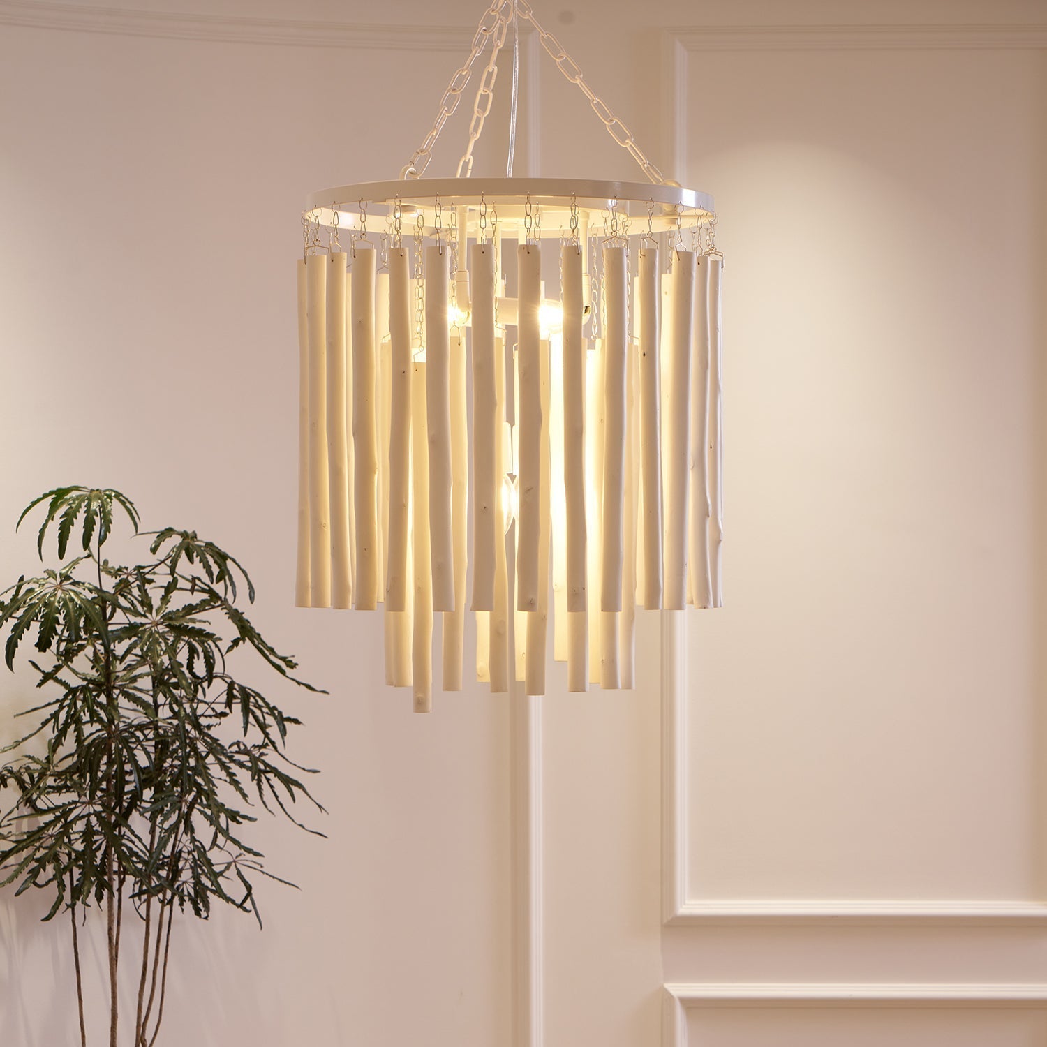 Nyphaiel Postmodern Luxury Wood Chandelier - Letslighting