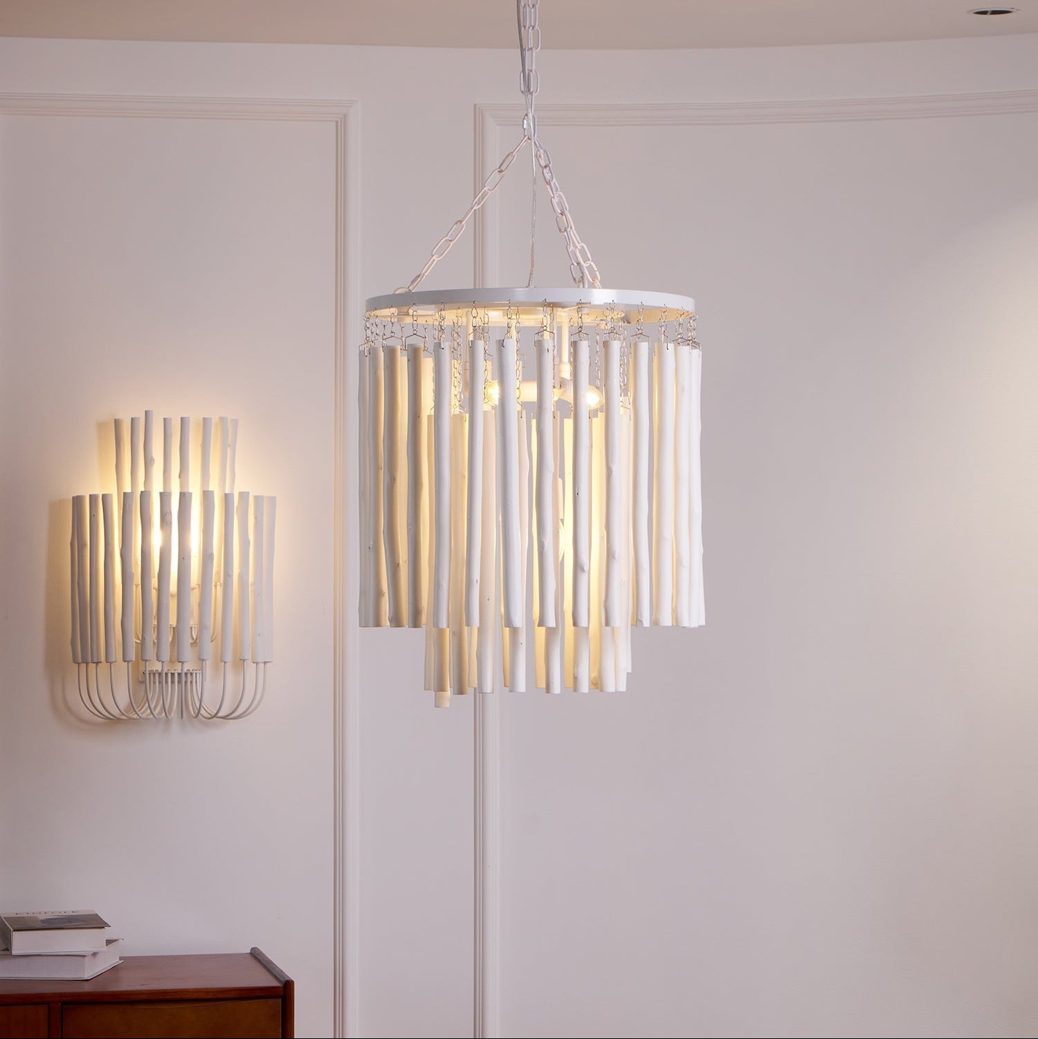 Nyphaiel Postmodern Luxury Wood Chandelier - Letslighting