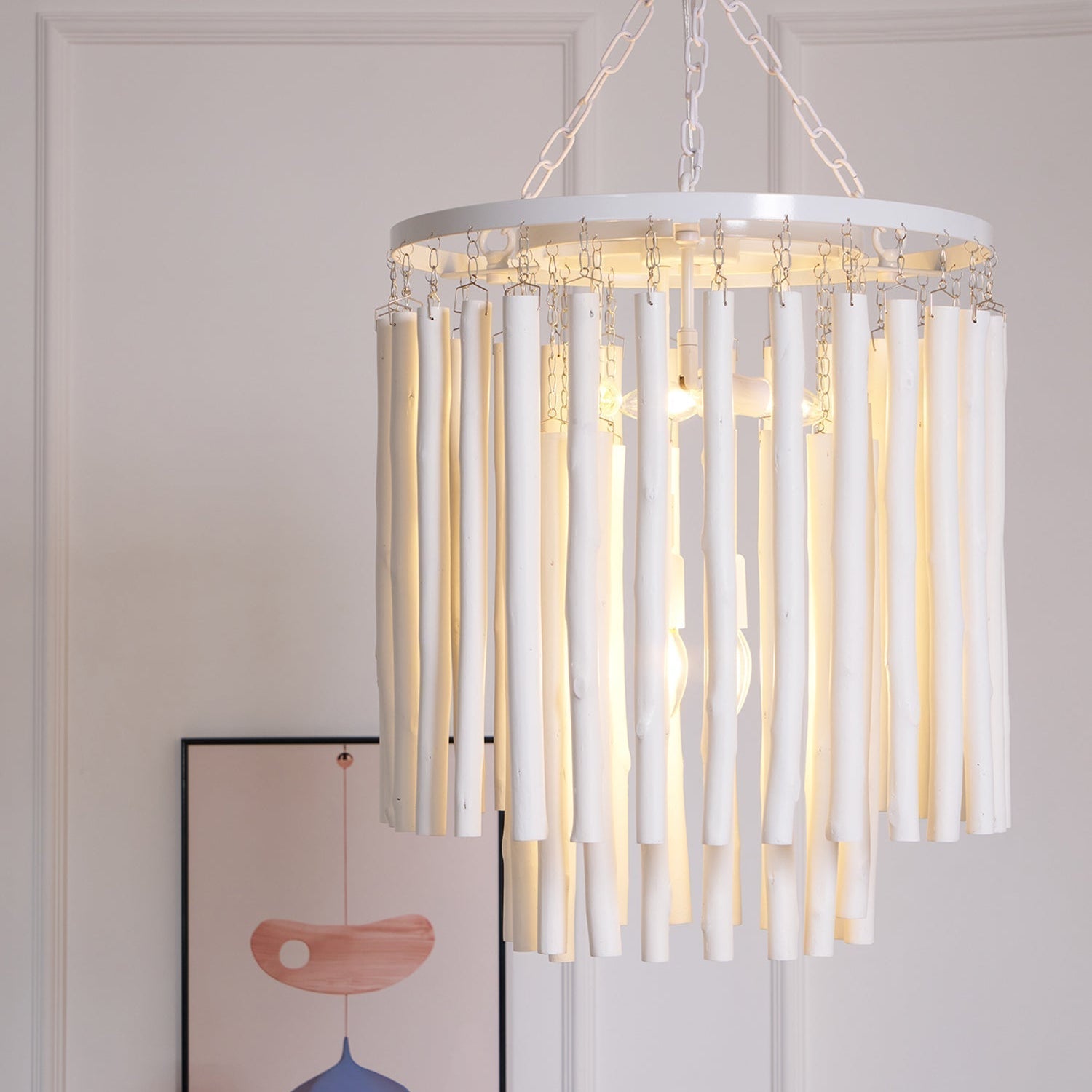 Nyphaiel Postmodern Luxury Wood Chandelier - Letslighting