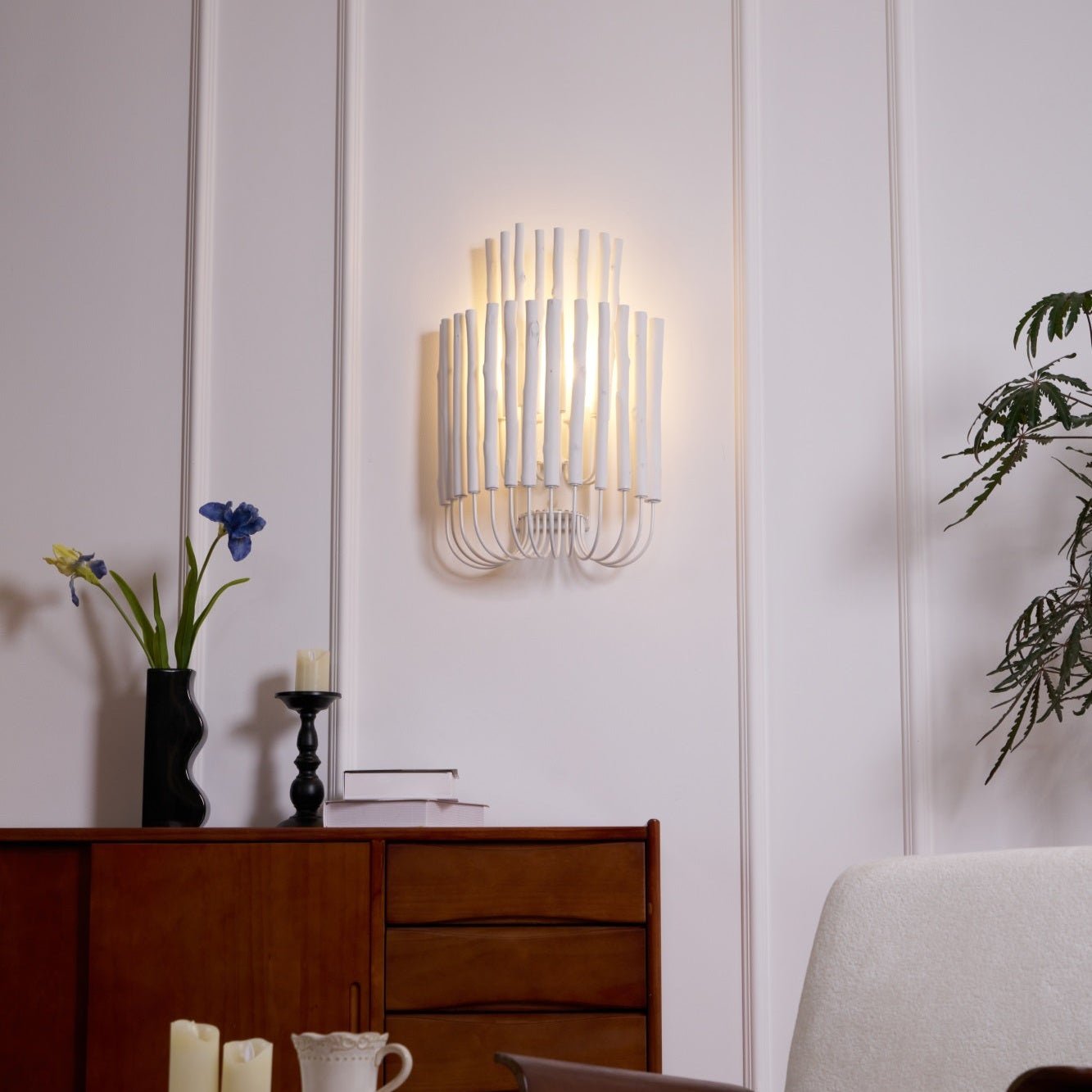 Vasilora Individual Creativity Art Wood Wall Lamp - Letslighting