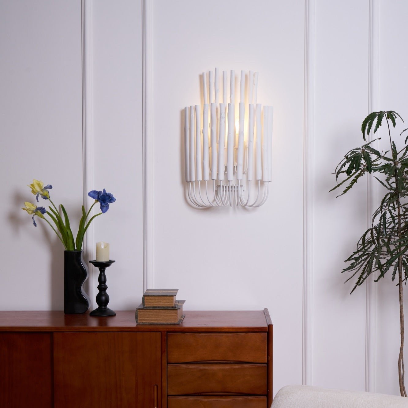 Vasilora Individual Creativity Art Wood Wall Lamp - Letslighting