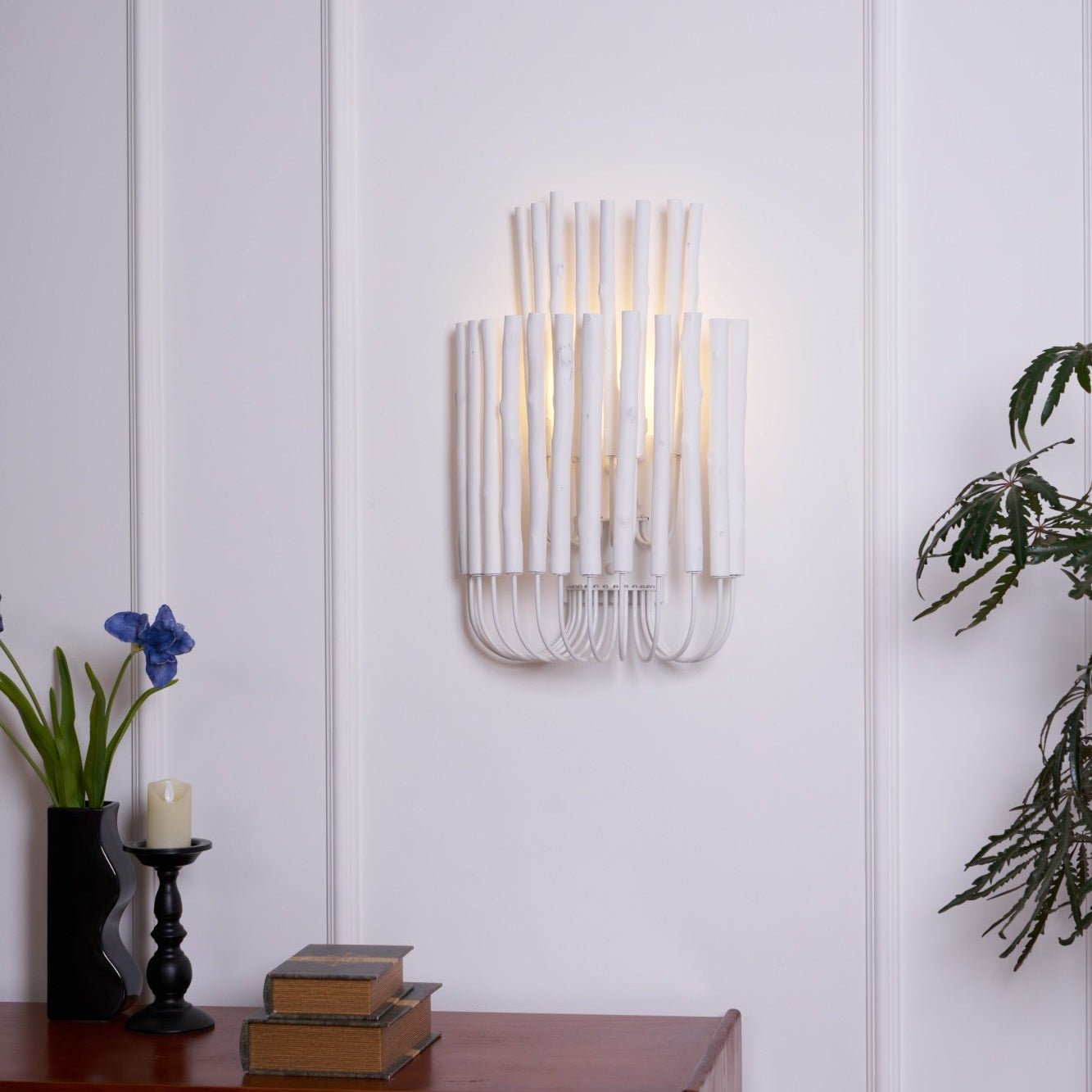 Vasilora Individual Creativity Art Wood Wall Lamp - Letslighting