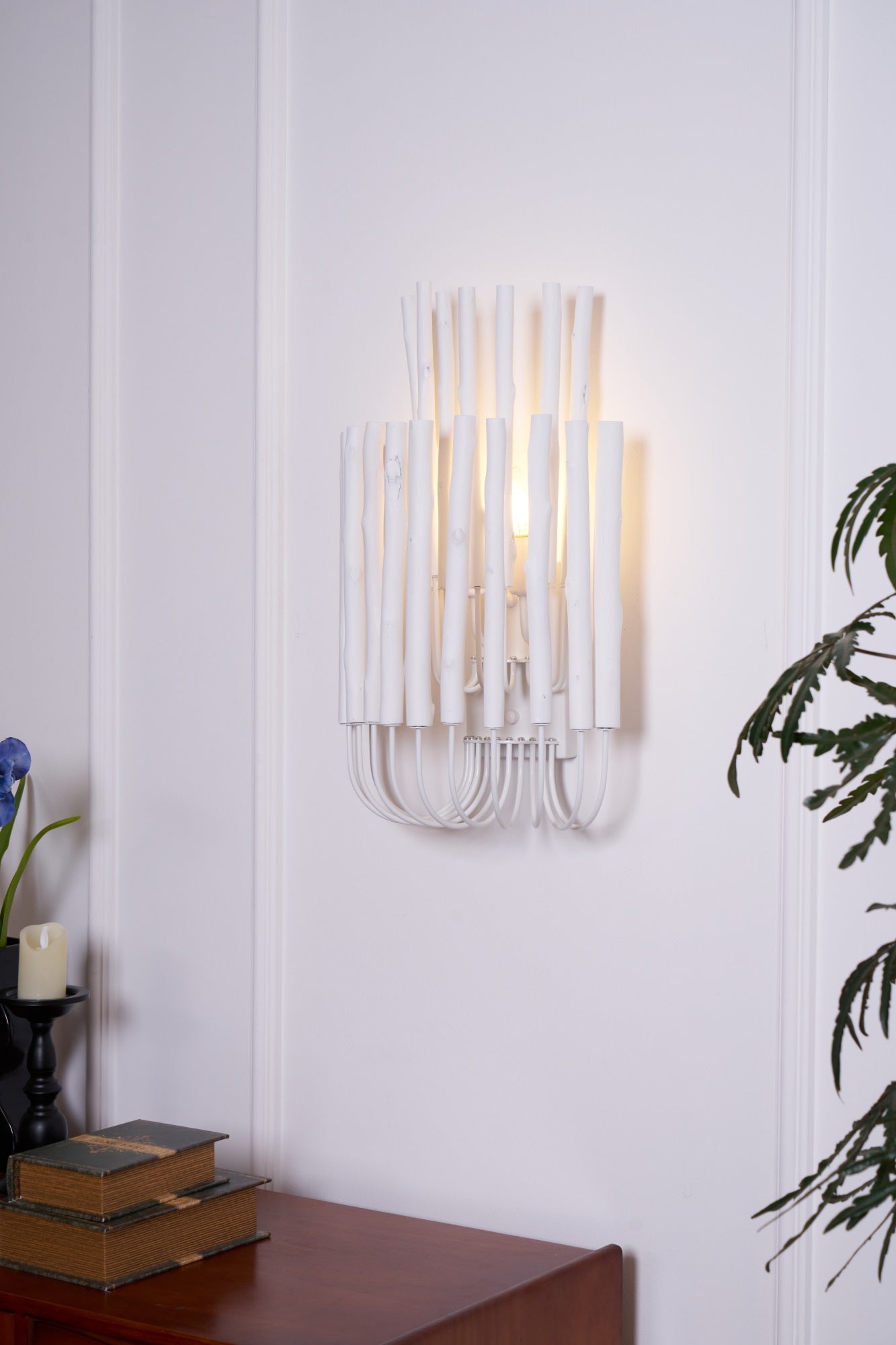 Vasilora Individual Creativity Art Wood Wall Lamp - Letslighting
