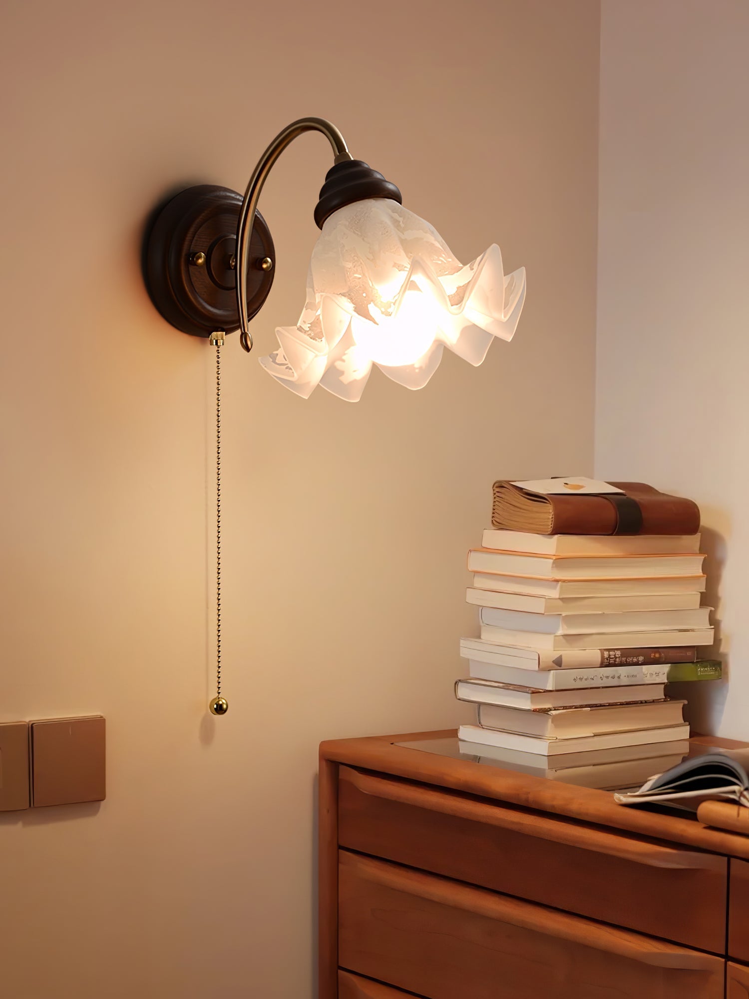 Civenan Nordic Elegance Art Glass Wall Lamp - Letslighting