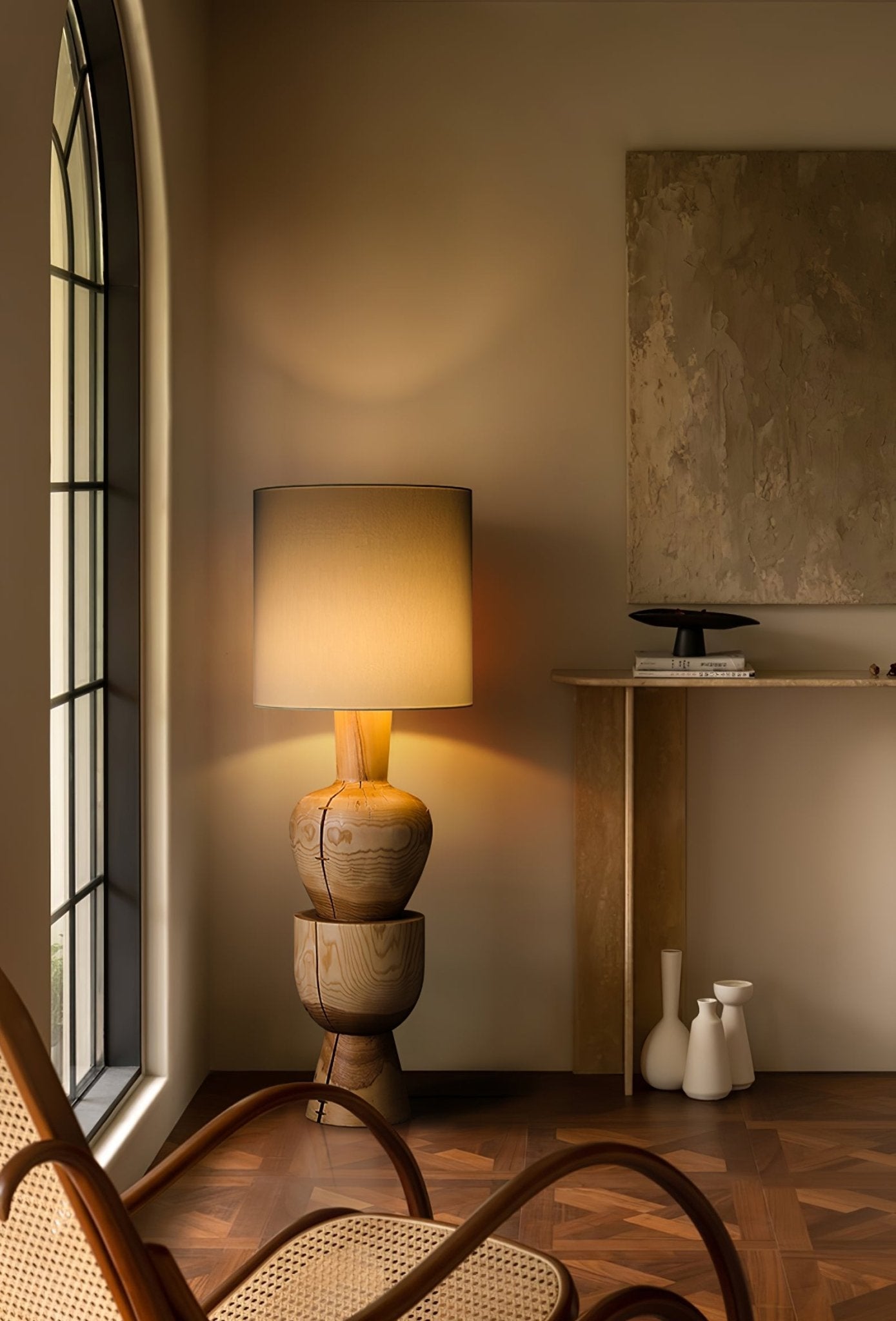 Ulvinir Wooden Table Lamp - Letslighting