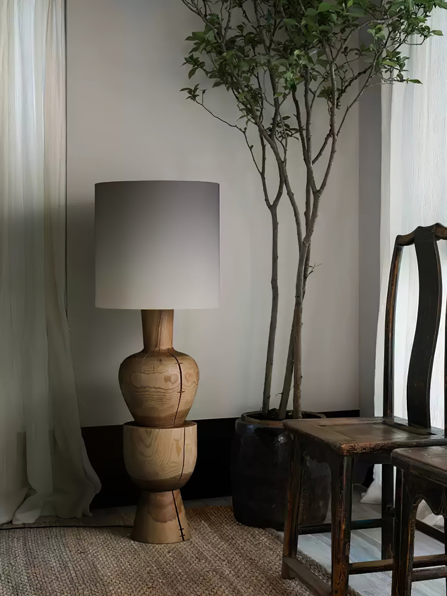 Ulvinir Wooden Table Lamp - Letslighting