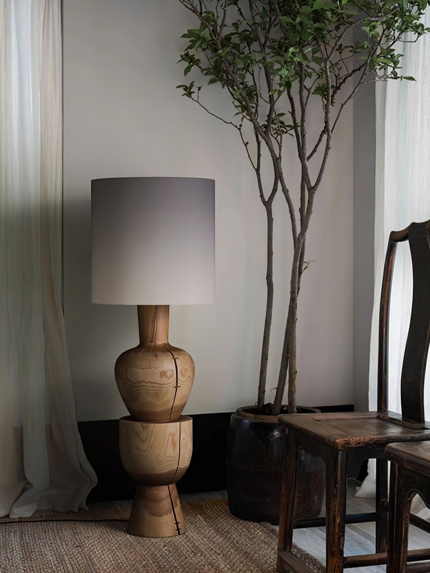 Ulvinir Wooden Table Lamp - Letslighting