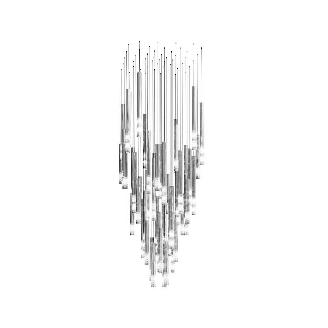 Ovynira Gold Rod Chandelier - Letslighting
