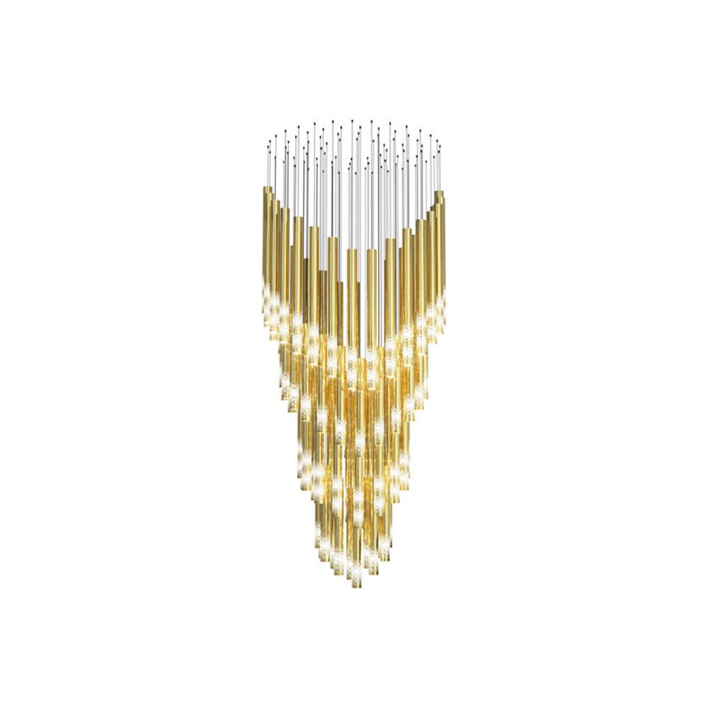 Ovynira Gold Rod Chandelier - Letslighting