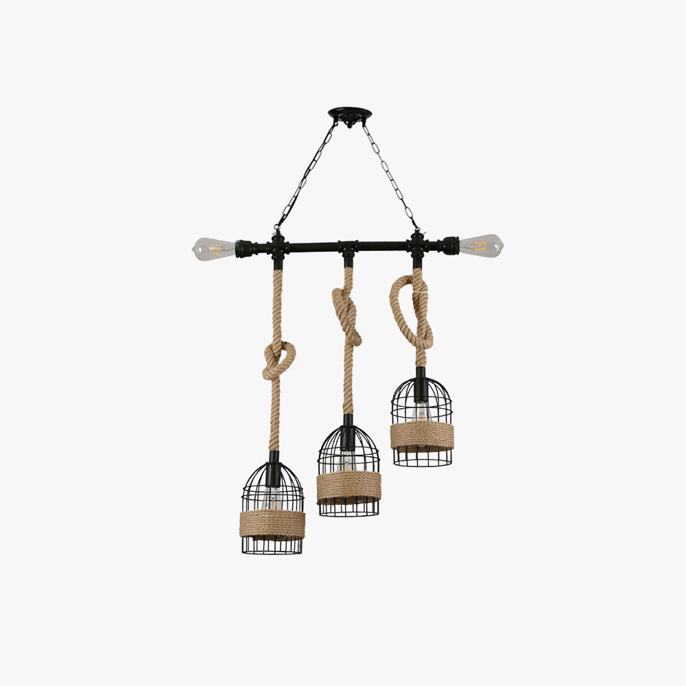 Epoch Retro LED Pendant Light Metal Cafe Bar Dining Room - Letslighting
