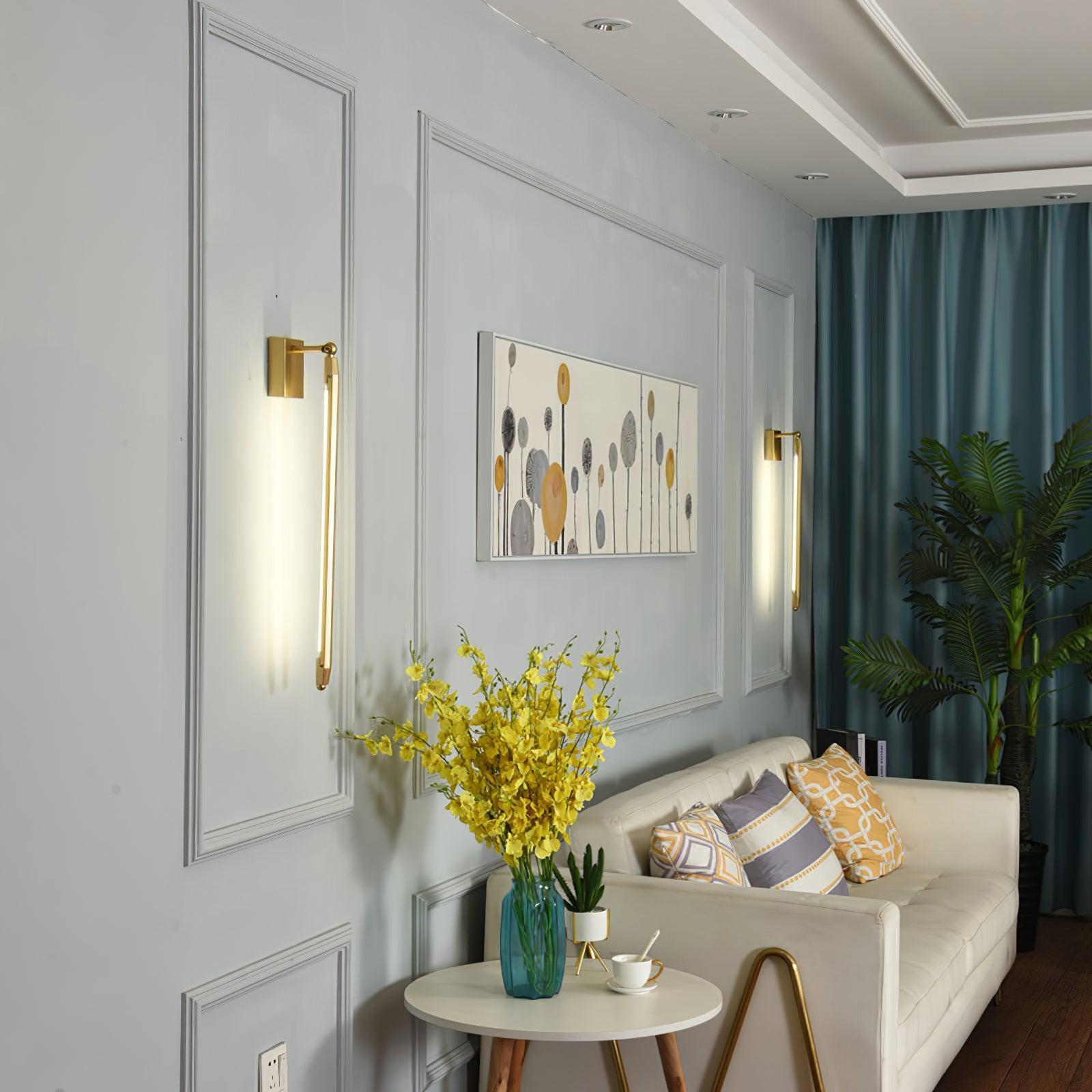 Maria Modern Minimalist Tube Wall Light - Letslighting