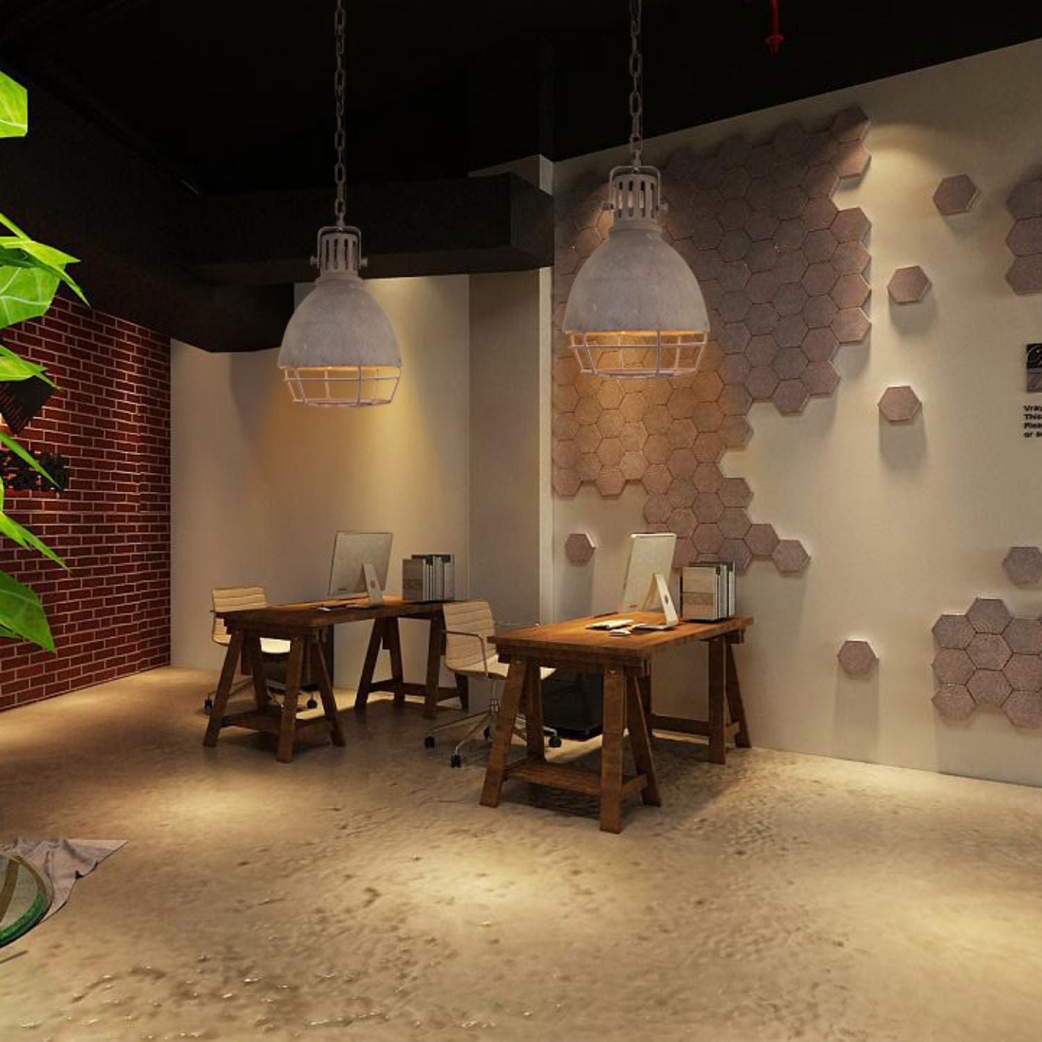 Evvynen Vintage Industrial Pendant Light - Letslighting