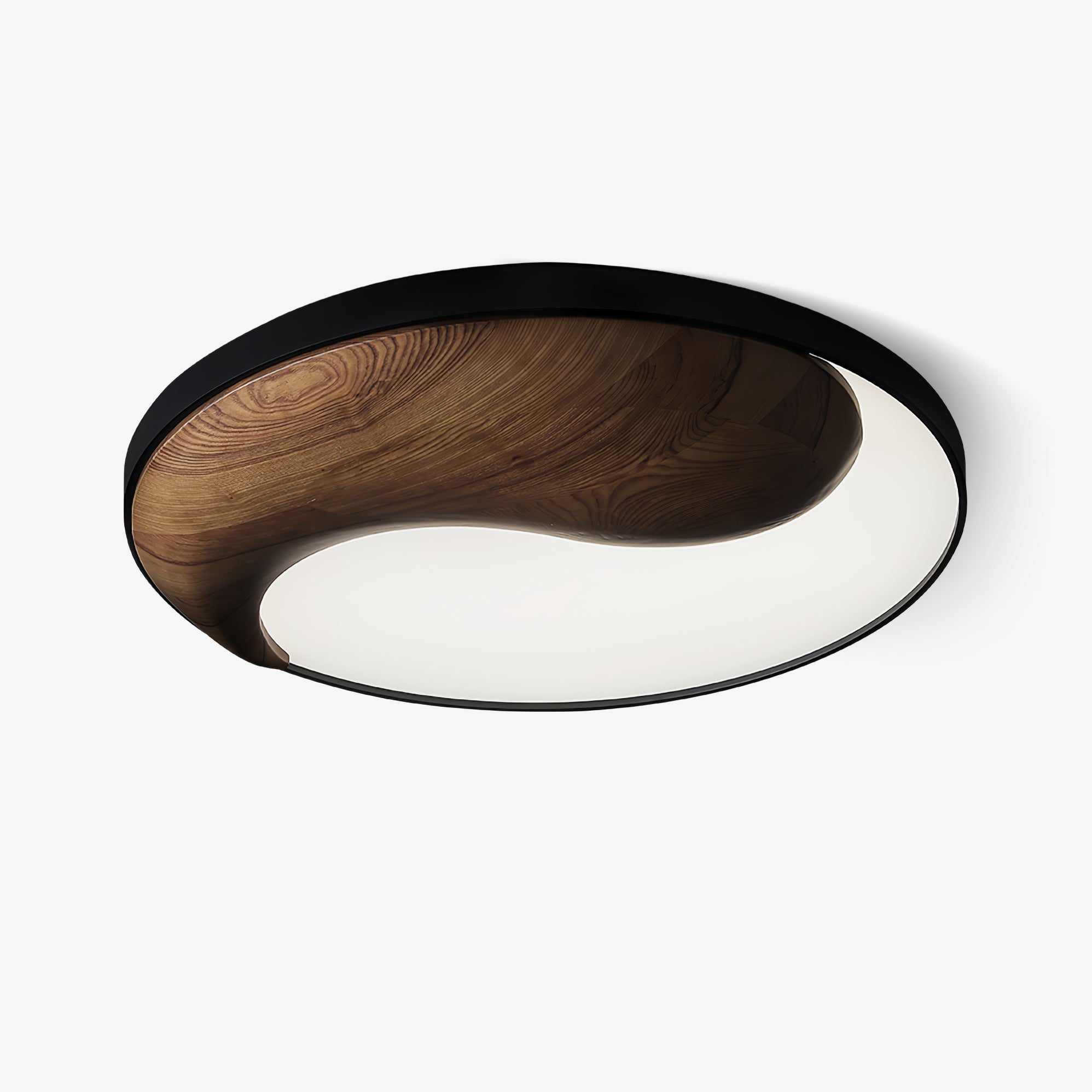 Ivelor Modern Minimalist Balance Wood Ceiling Light - Letslighting
