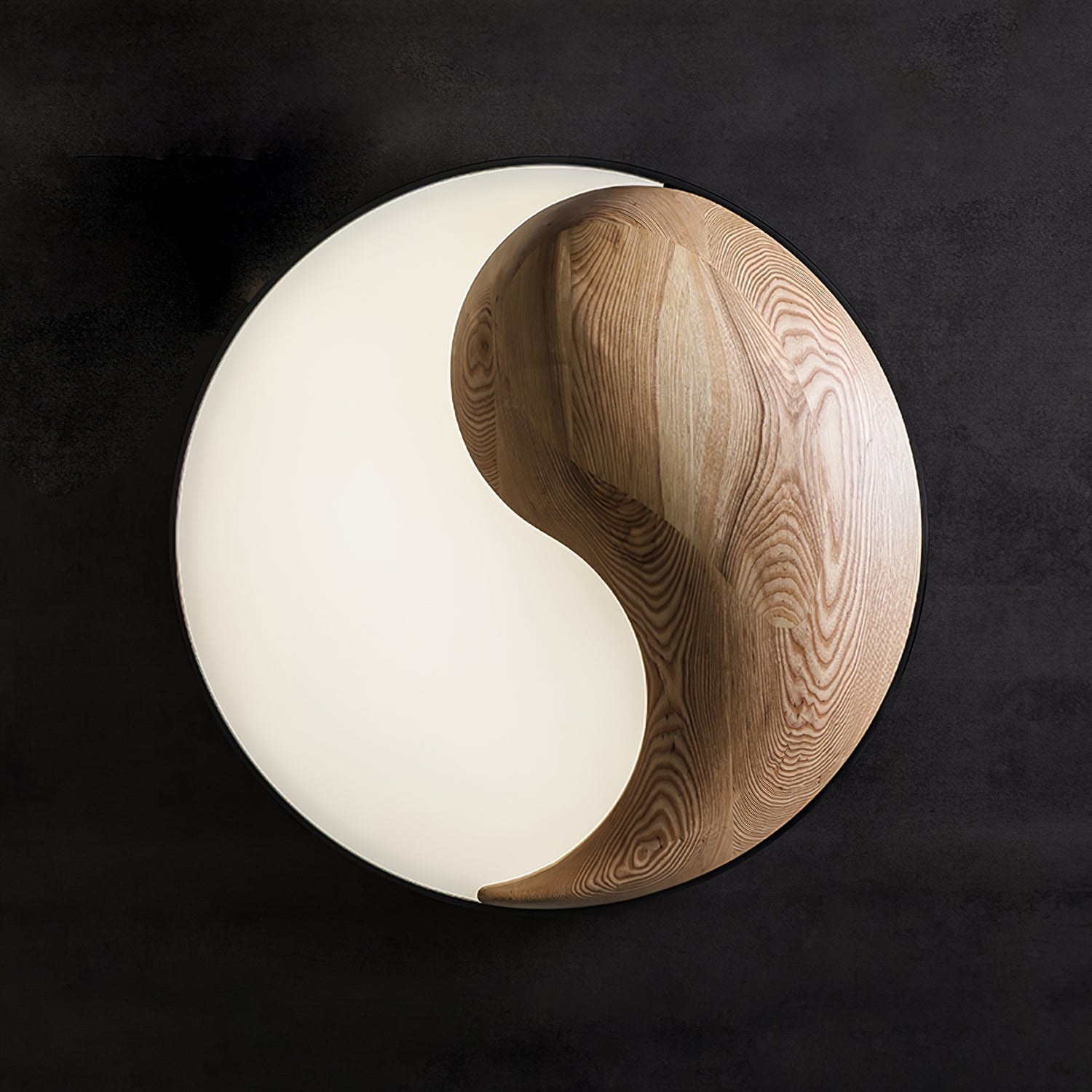 Ivelor Modern Minimalist Balance Wood Ceiling Light - Letslighting