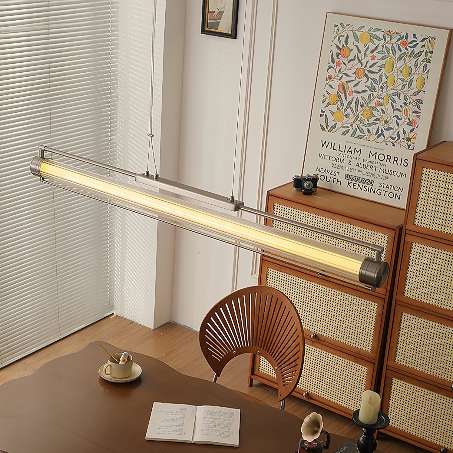 Lylorel Modern Minimalist Wand Glass Pendnat Lamp - Letslighting