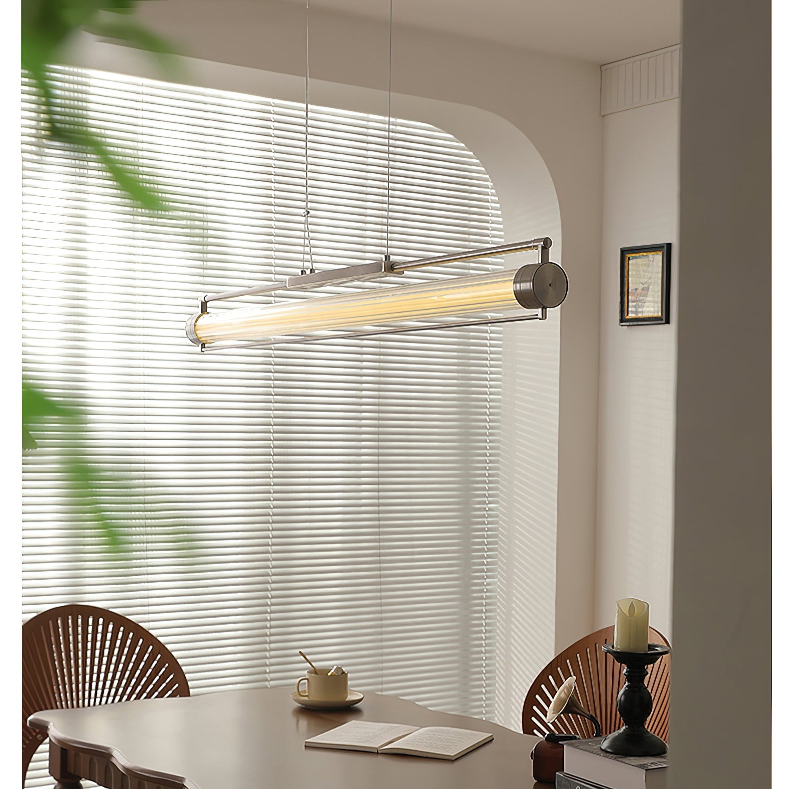 Lylorel Modern Minimalist Wand Glass Pendnat Lamp - Letslighting