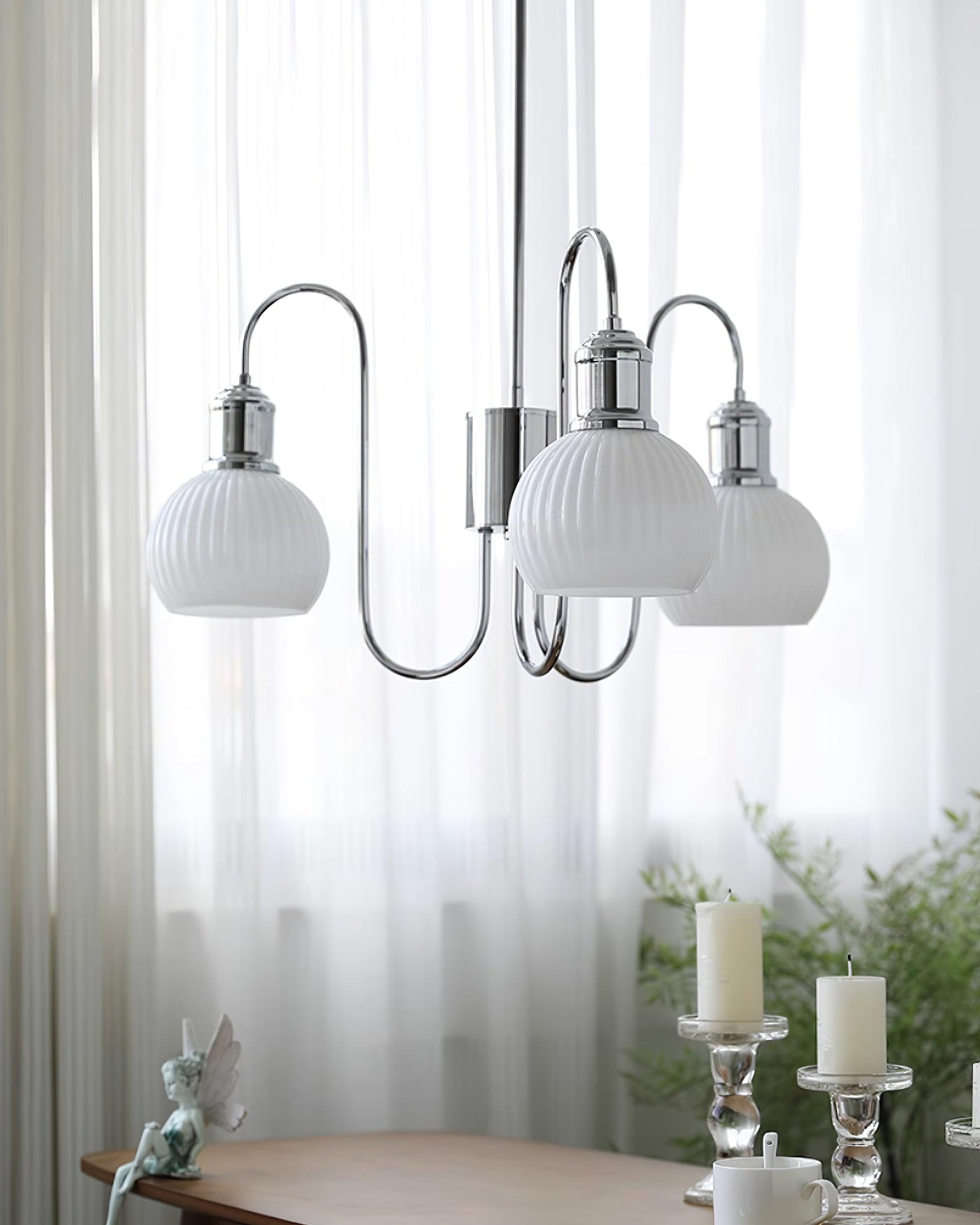 Tamara Mid-Century Revival Globe Chandelier - Letslighting