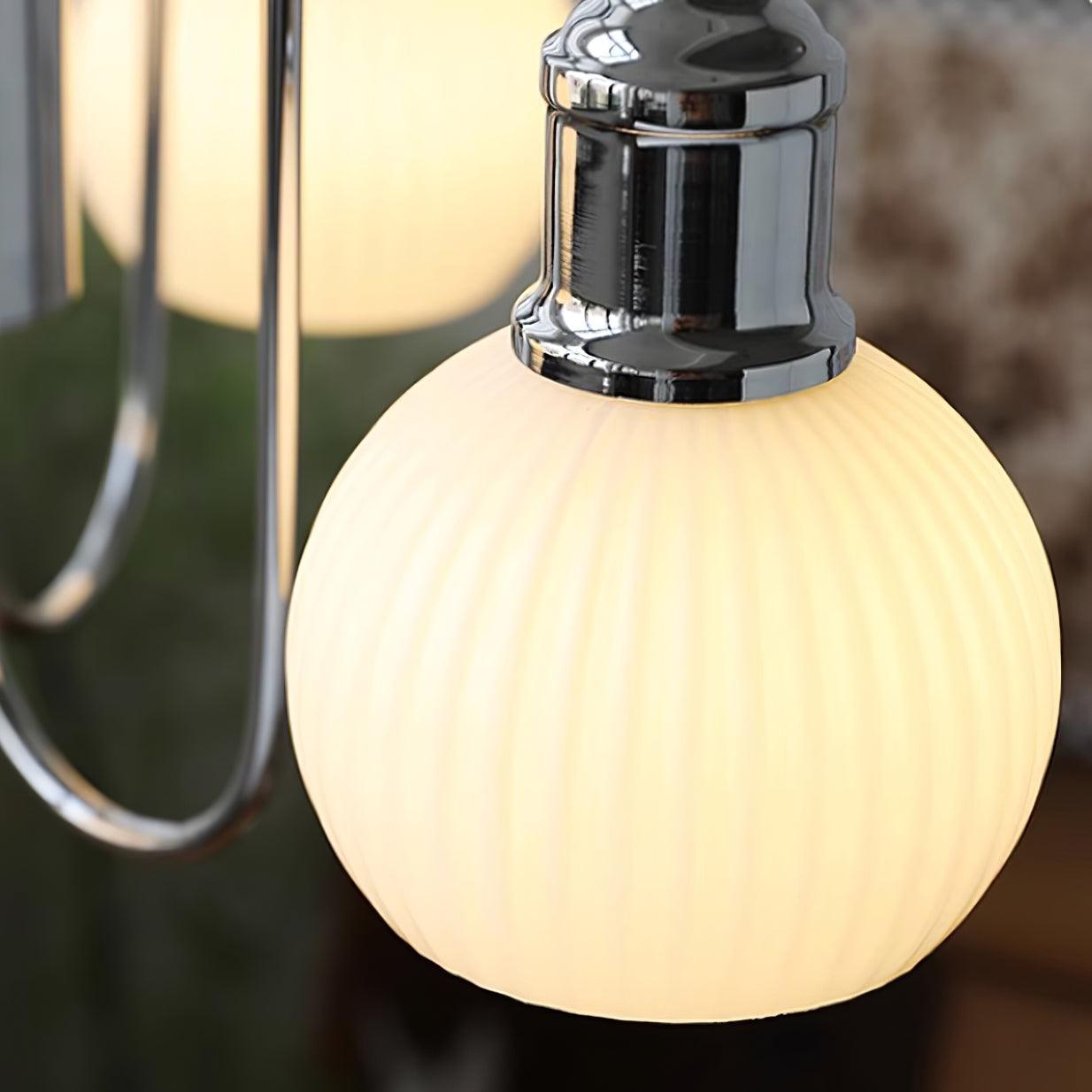 Tamara Mid-Century Revival Globe Chandelier - Letslighting