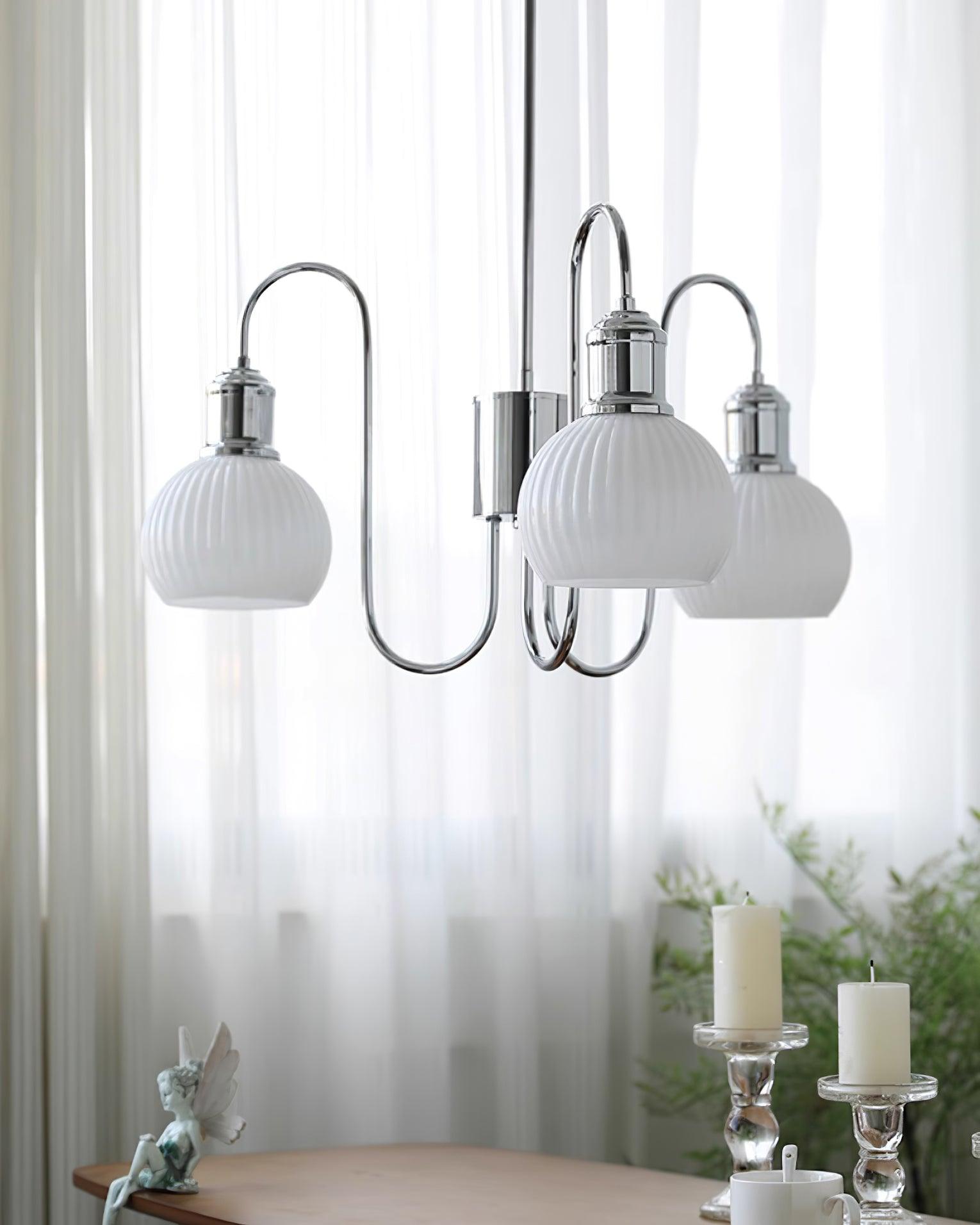 Tamara Mid-Century Revival Globe Chandelier - Letslighting