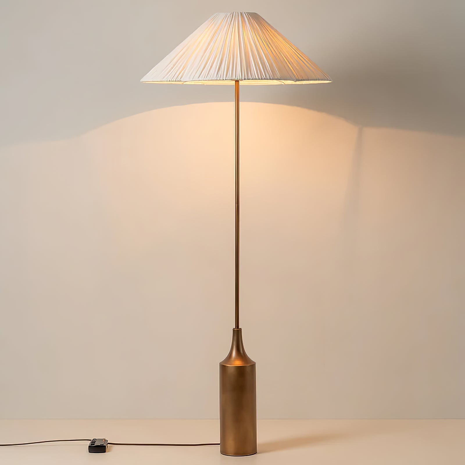 Zenith Bohemian Marble Floor Lamp - Blowlighting