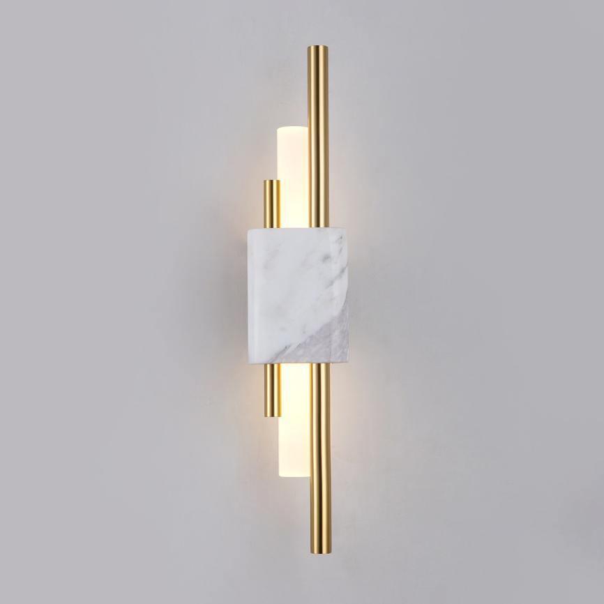 Mildred Premium Nordic Art Marble Wall Light - Letslighting
