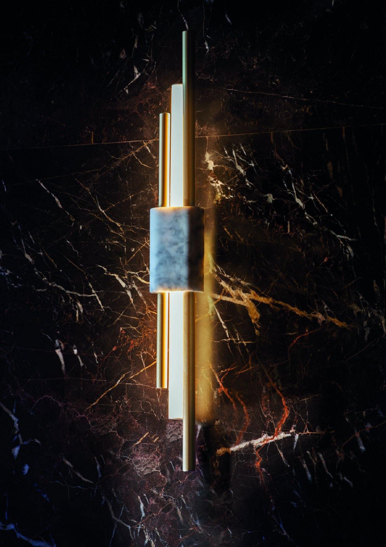 Mildred Premium Nordic Art Marble Wall Light - Letslighting